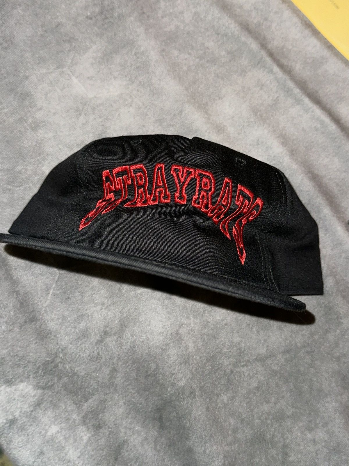 2015 DS Red on Black Arch Logo cap