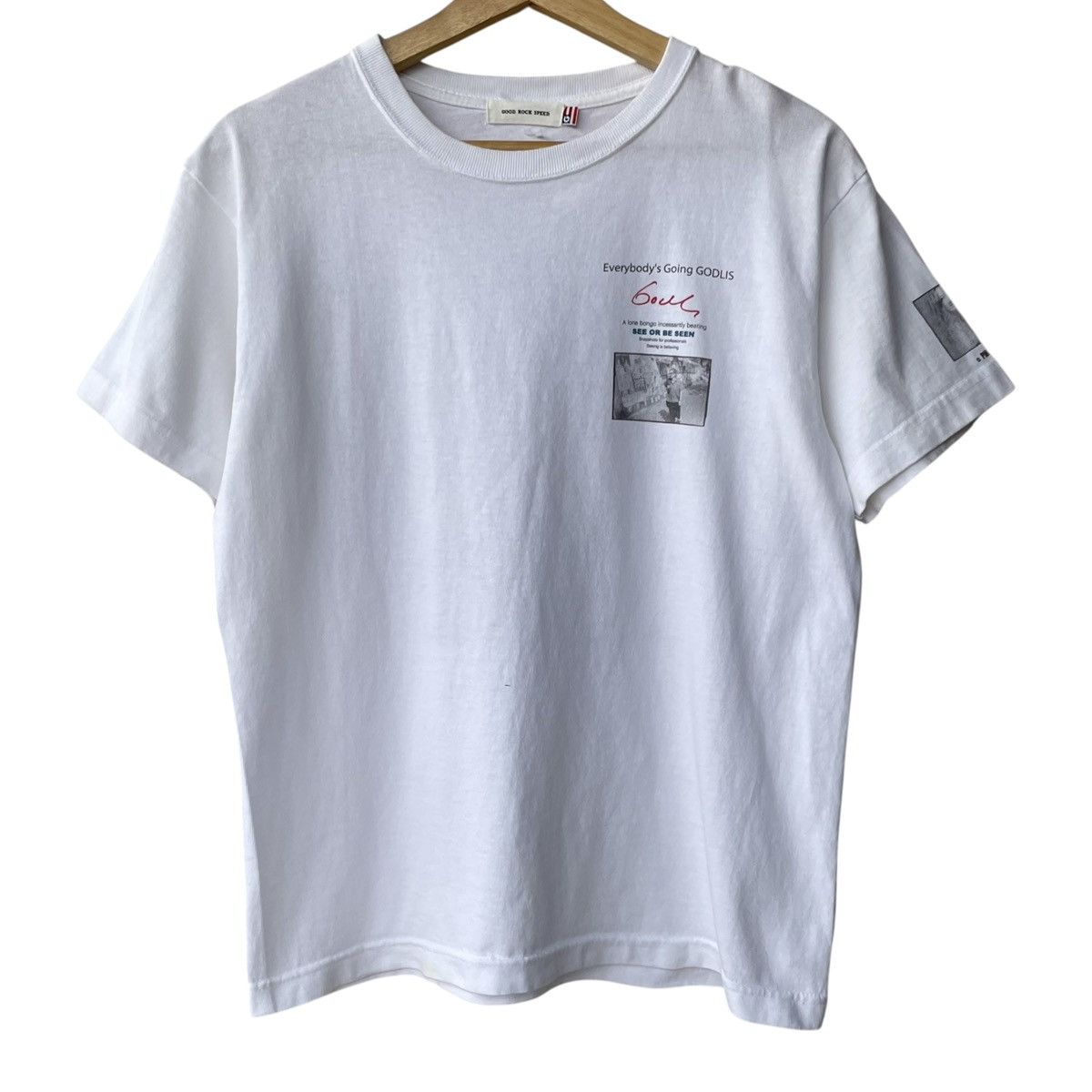 Japanese Brand Good Rock Speed Japan X Godlis Punk Photograper Tee Size US M / EU 48-50 / 2 - 2 Thumbnail