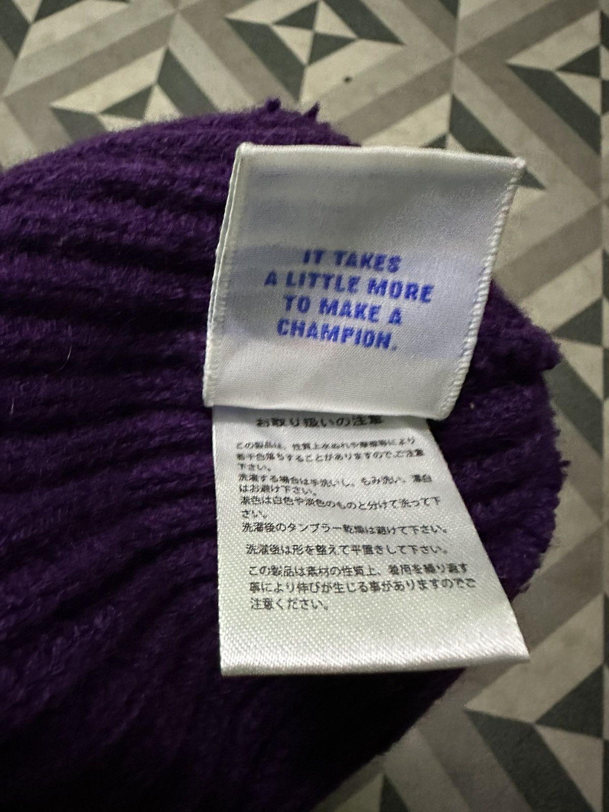 Champion Champion big logo beanie Size ONE SIZE - 6 Thumbnail