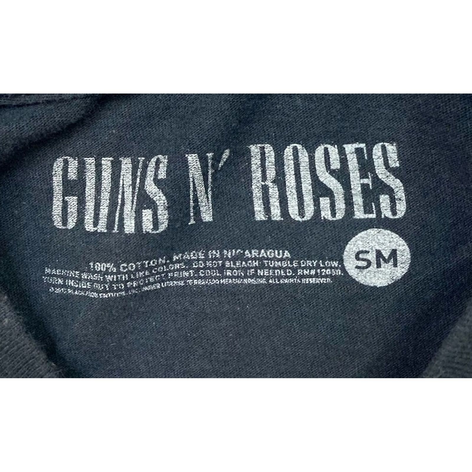 Vintage Guns N' Roses Use Your Illusion Graphic T-shirt Women Small Black Music Shirt Size S / US 4 / IT 40 - 4 Thumbnail
