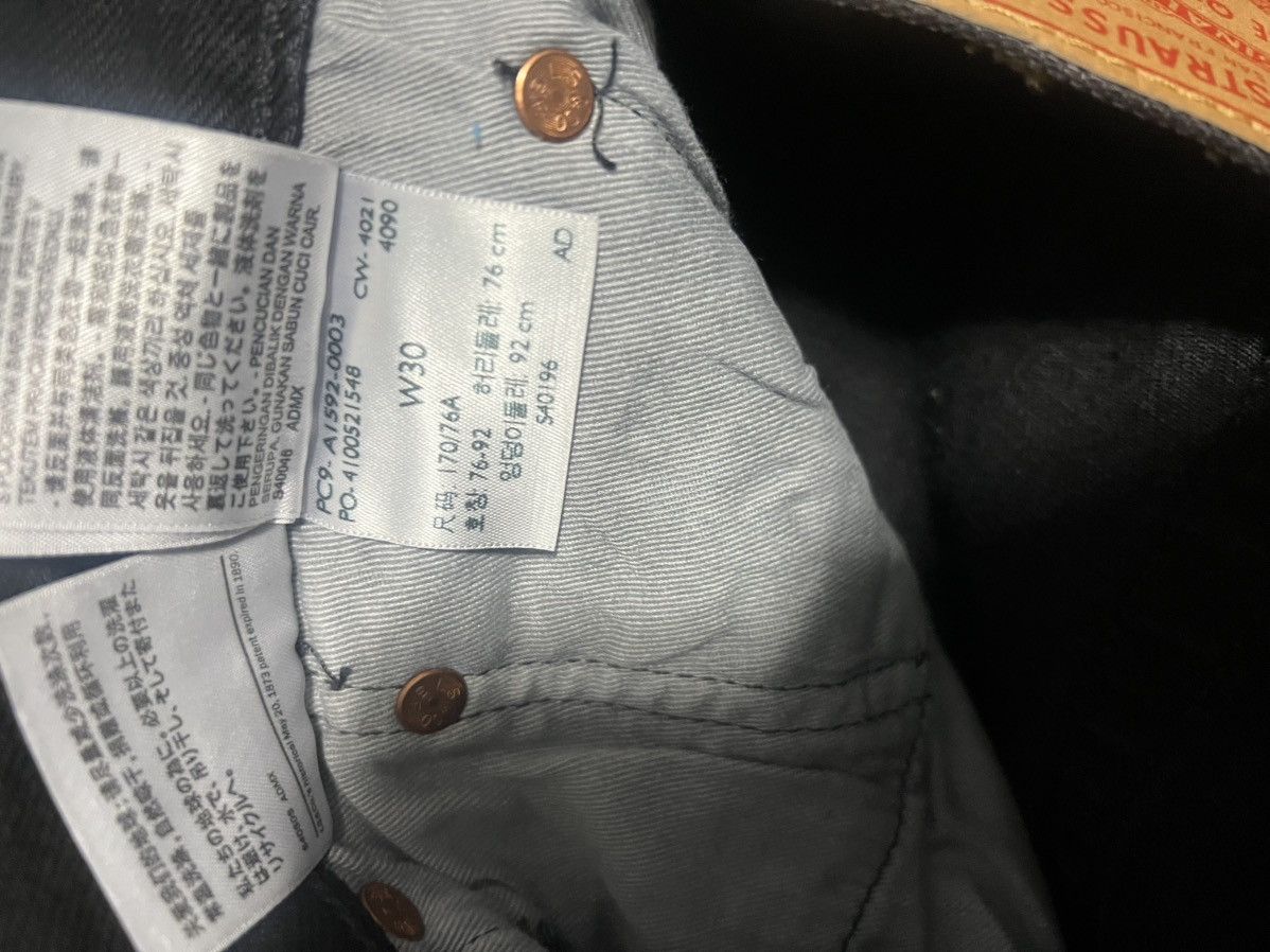 DENIM TEARS × Levi's x Levi's 501 Cotton Rhinestone Wreath Jeans Black Size US 30 / EU 46 - 9 Thumbnail