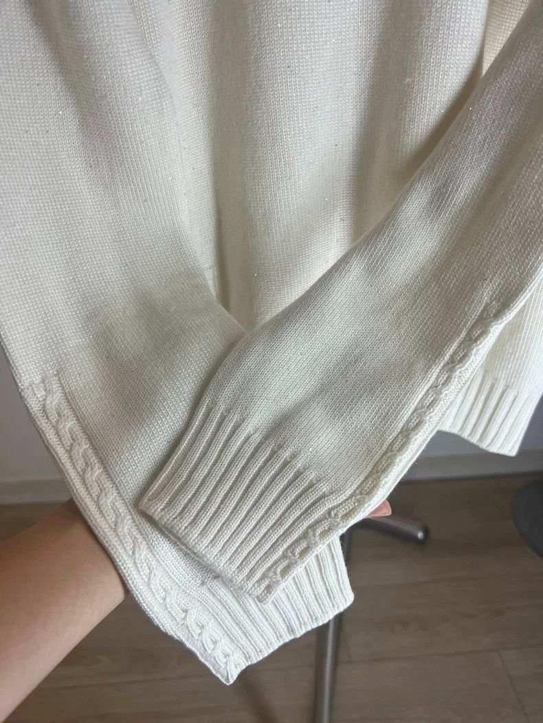 Loro Piana LORO PIANA Little cashmere sequined sweater Size M / US 6-8 / IT 42-44 - 5 Thumbnail
