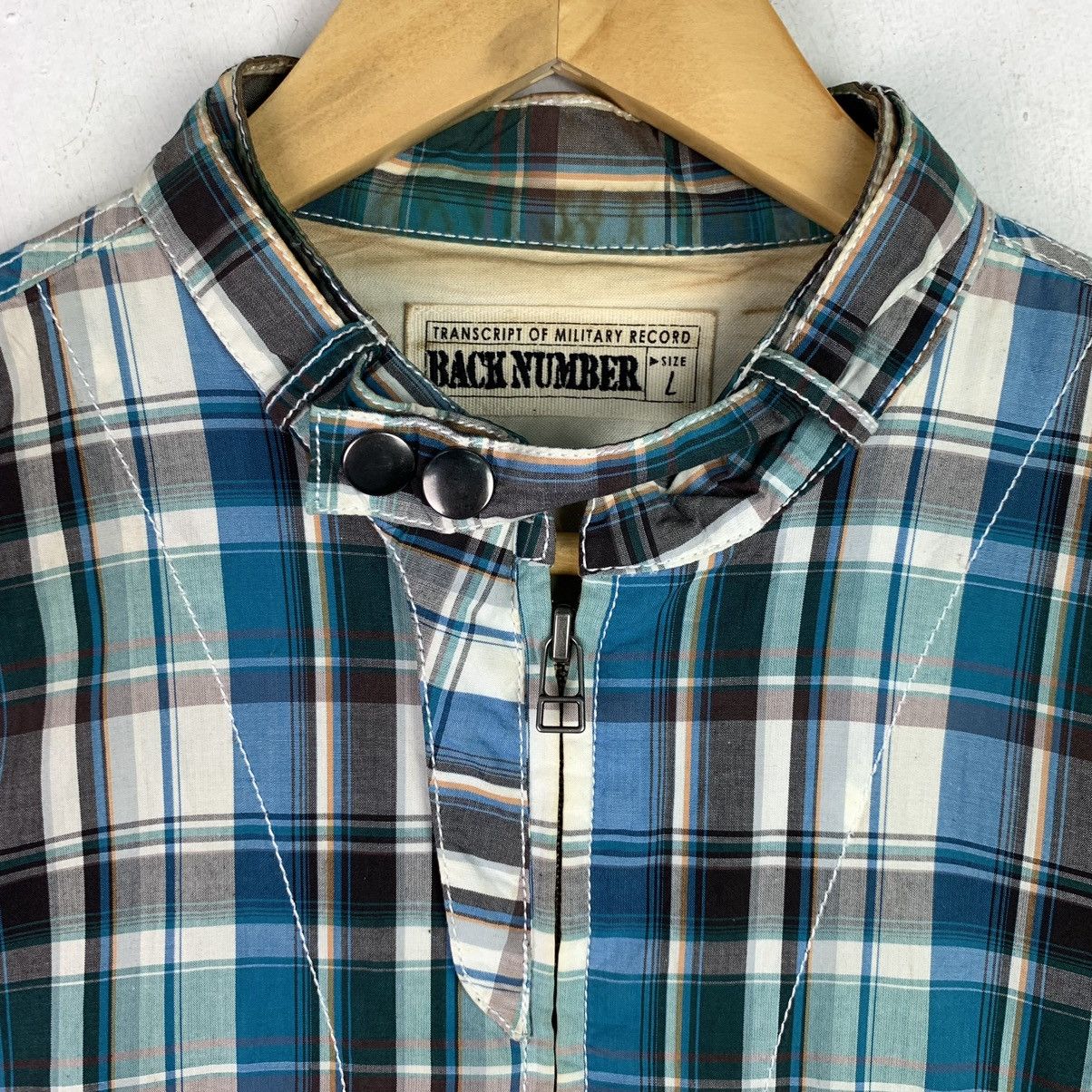 Japanese Brand × Vintage Vintage Back Number Checked Jacket Size US L / EU 52-54 / 3 - 3 Thumbnail