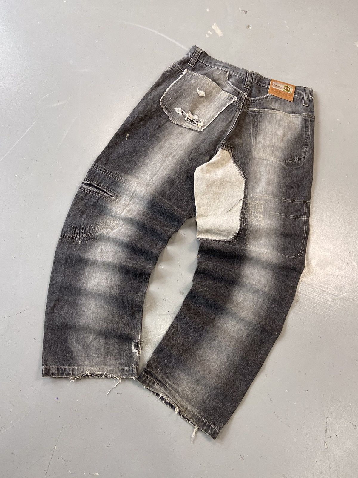 JNCO × Southpole × Vintage Vintage phat boys distressed denim Size US 33 - 6 Thumbnail