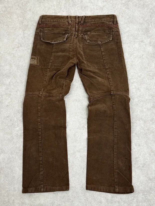 Marithe + Francois Girbaud 2000s Marithé + François Girbaud Brown Signature Pants Size US 32 / EU 48 - 5 Thumbnail