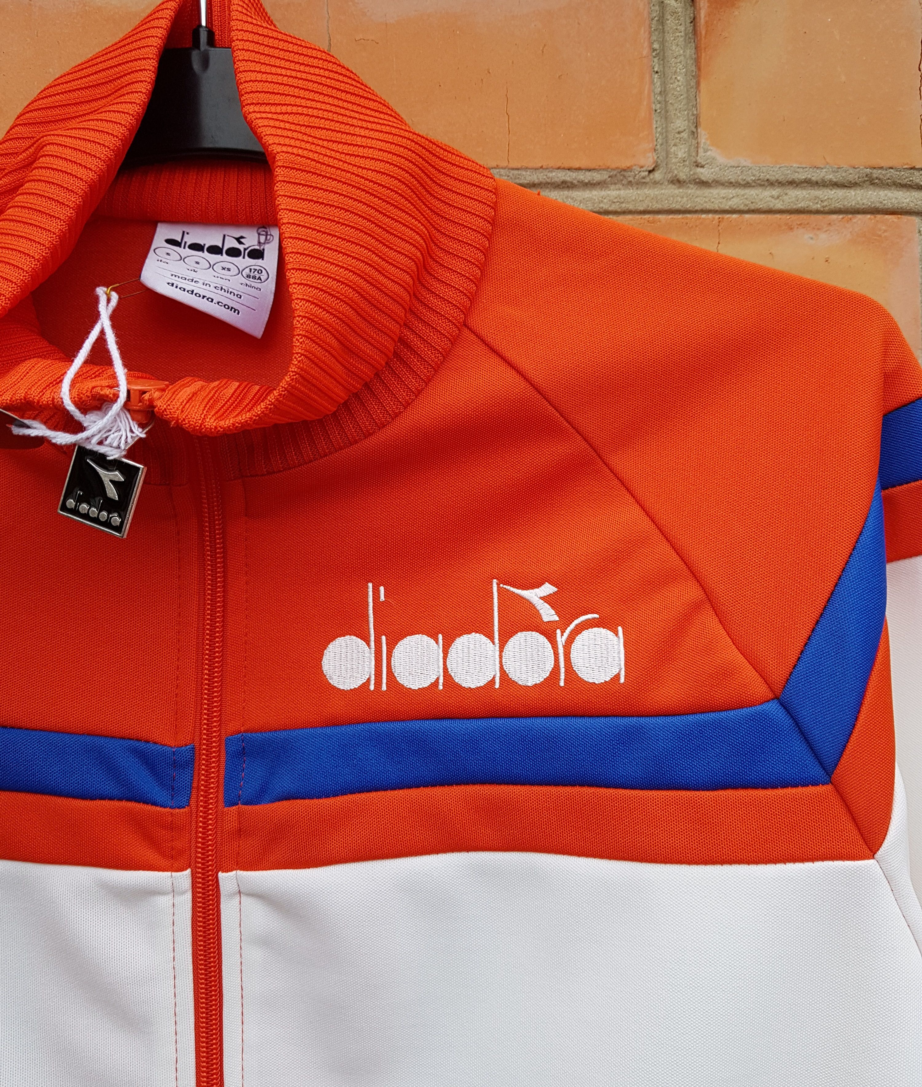Diadora Diadora 80s Retro Track Top Jacket sz S Size US S / EU 44-46 / 1 - 3 Thumbnail
