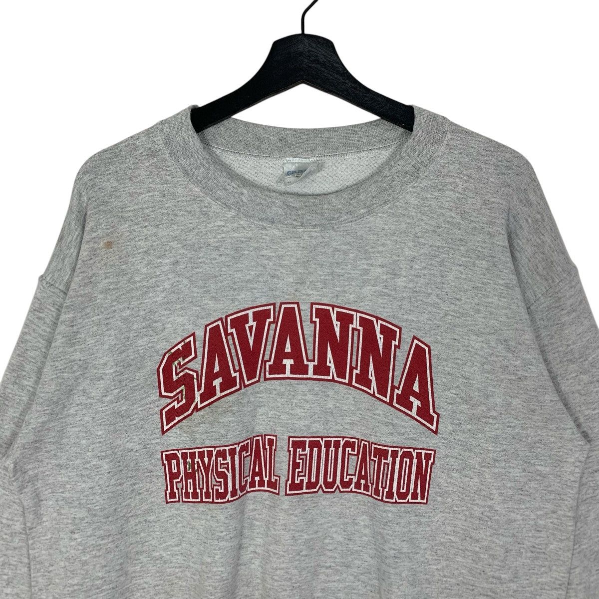 Gildan × Vintage Vintage Gildan Savanah Pyhsical Education Sweashirt Sweater Size US M / EU 48-50 / 2 - 3 Thumbnail