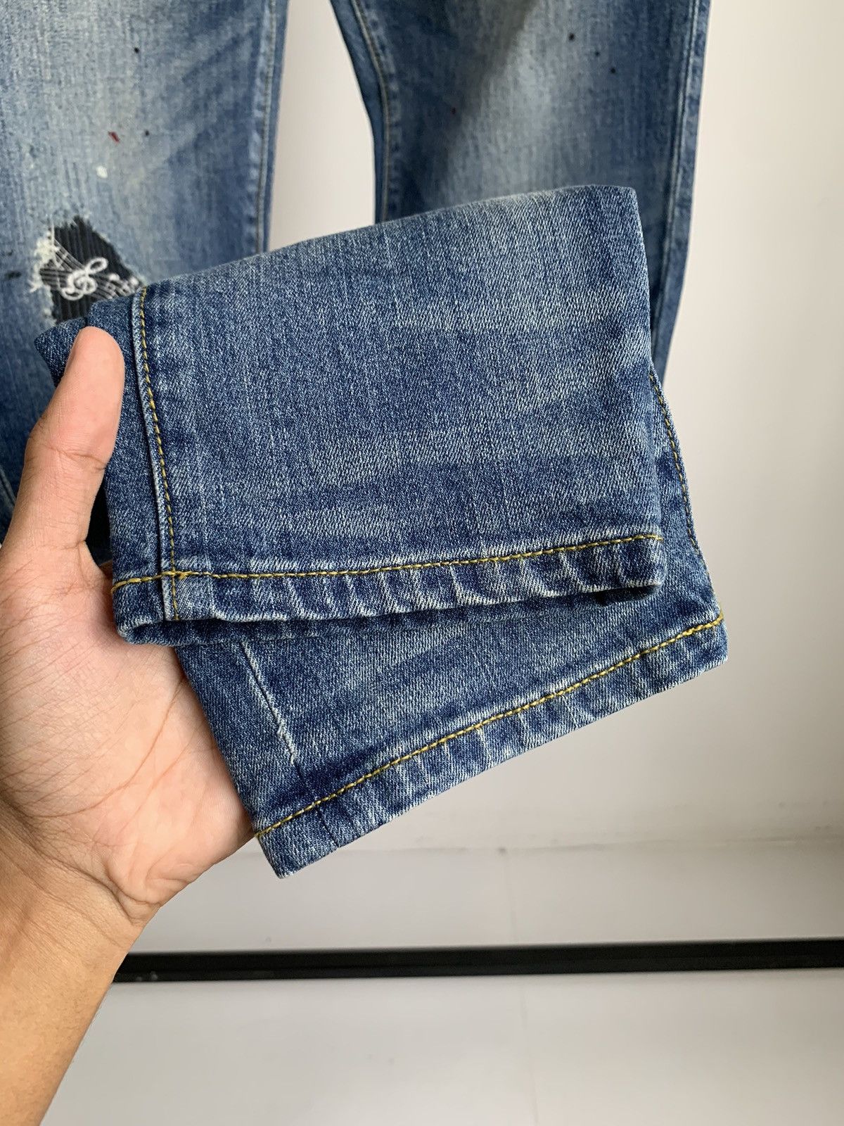 Number (N)ine Number Nine Splatter Jeans Size US 31 - 9 Thumbnail