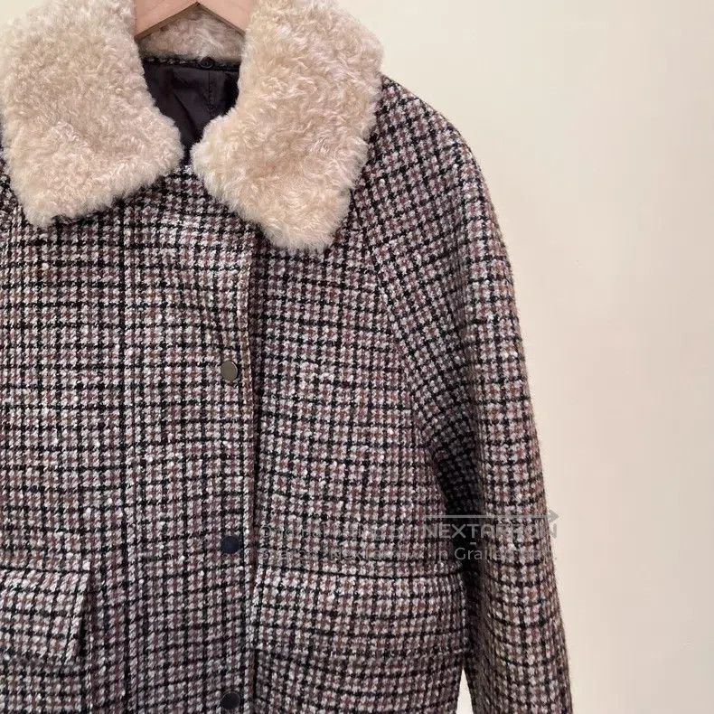 Brunello Cucinelli Brunello Cucinelli Small houndstooth collar leisure jacket Size XS / US 0-2 / IT 36-38 - 2 Thumbnail