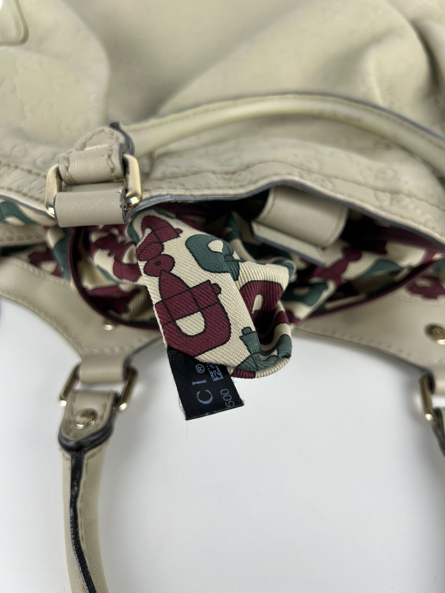 Gucci Gucci guccissima sukey medium size leather handbag Size ONE SIZE - 21 Thumbnail