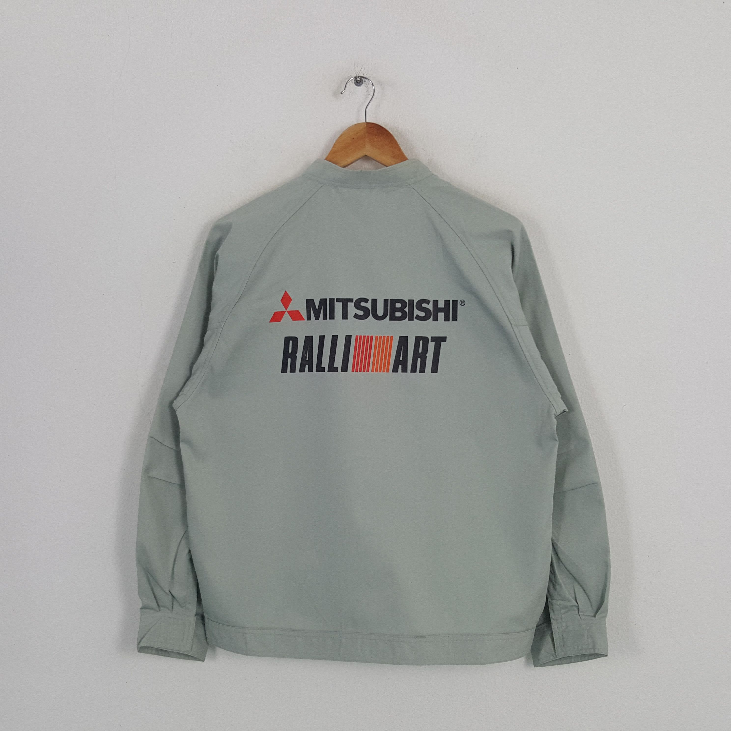 Japanese Brand × Vintage Vintage Mitsubishi Ralli Art Japanese Racing Custom Jacket Size US M / EU 48-50 / 2 - 1 Thumbnail