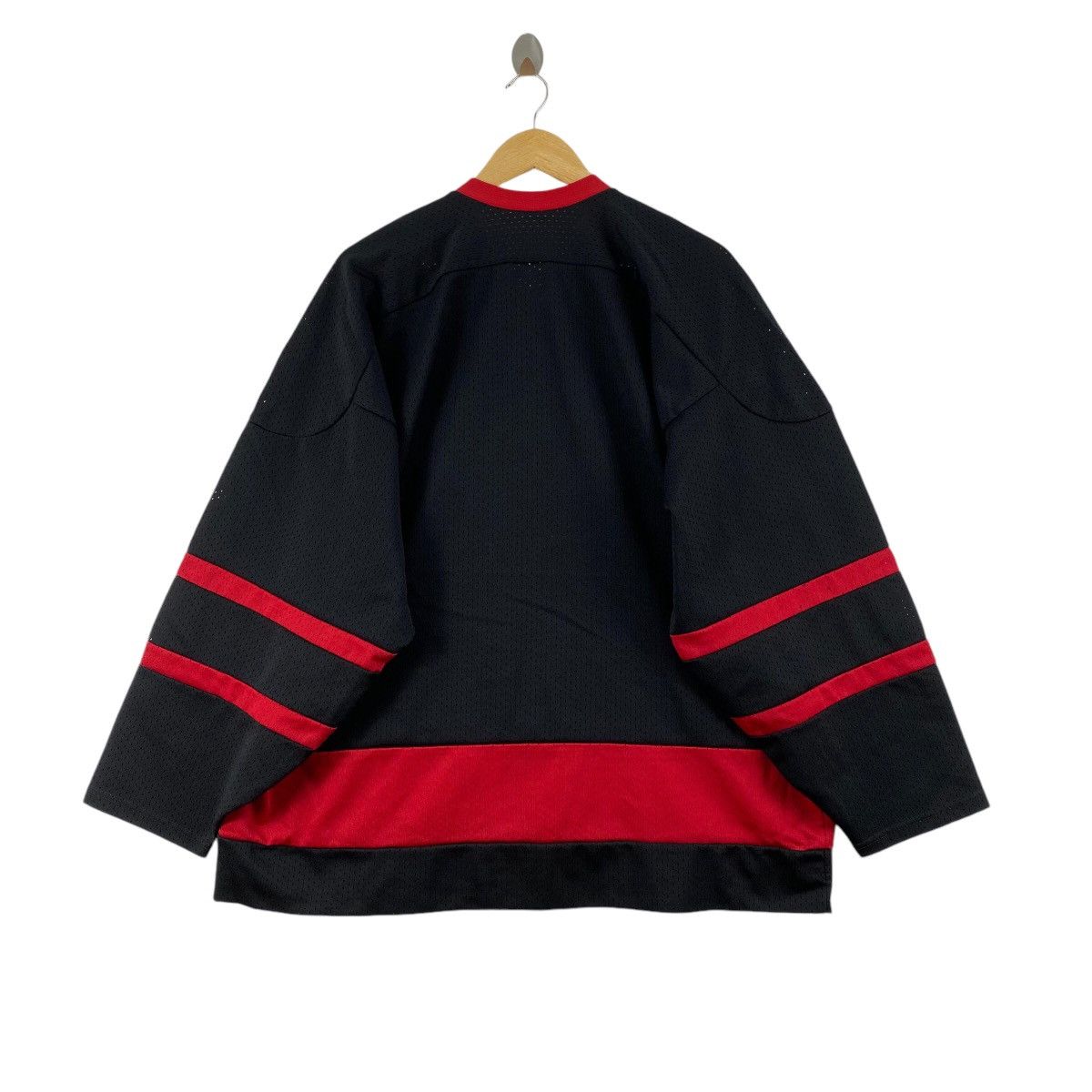 Vintage Vintage 80s Ice Hockey Jersey Athletic Sewing Tag Size US XL / EU 56 / 4 - 3 Thumbnail