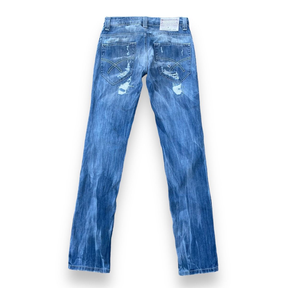 20471120 × Absolut Joy × Beauty Beast 🇯🇵 ABSOLUT JOY DISTRESSED LGB IFSIXWASNINE DENIM PANTS Size US 30 / EU 46 - 2 Thumbnail