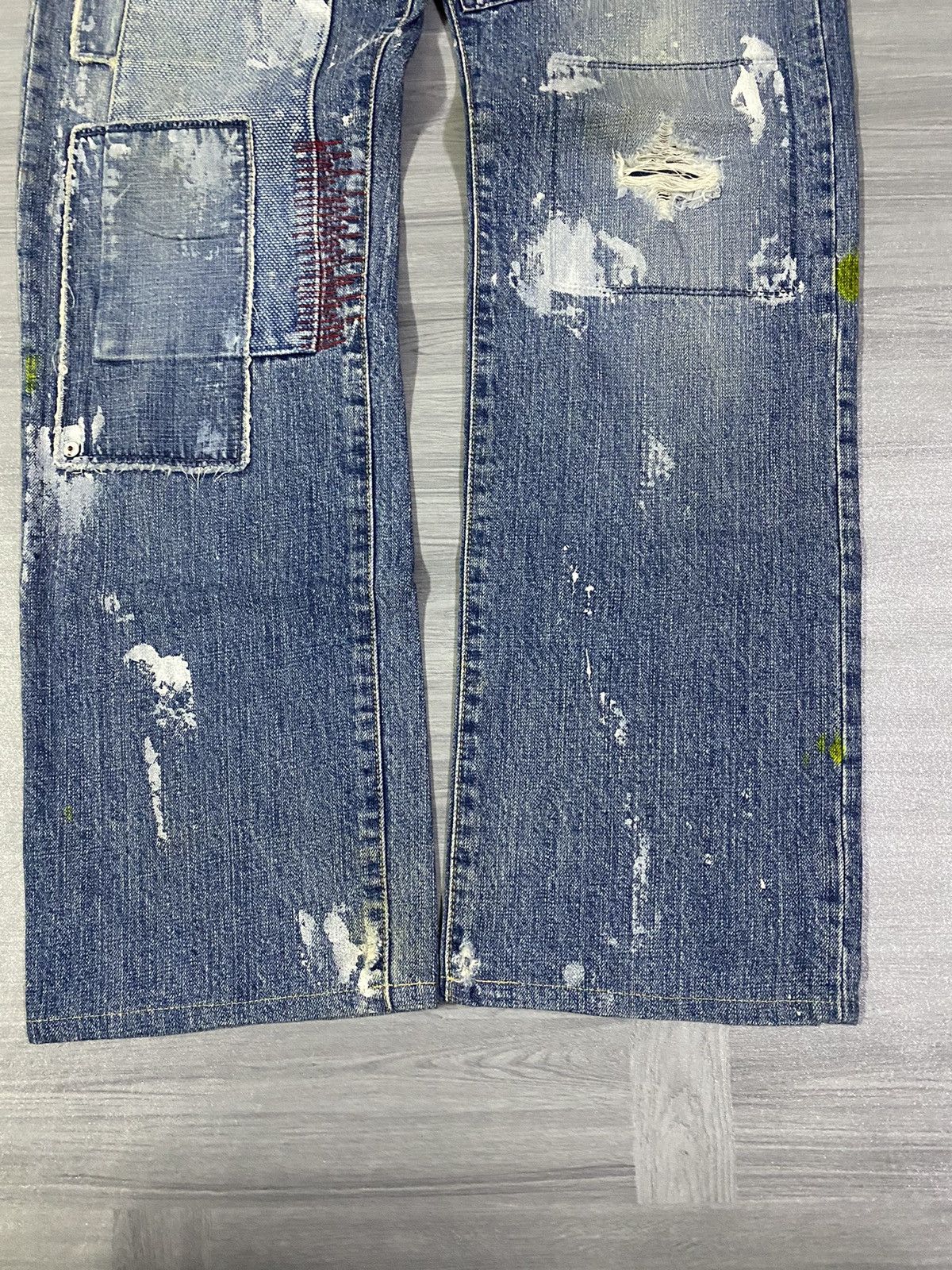 Japanese Brand Designer Eternal Japan Distresed Denim Size US 30 / EU 46 - 6 Thumbnail