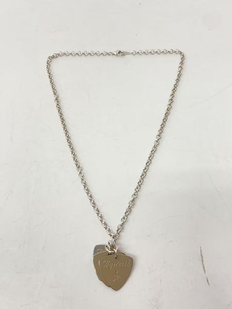Hysteric Glamour Guitar Pick Logo Necklace Size ONE SIZE - 1 Thumbnail