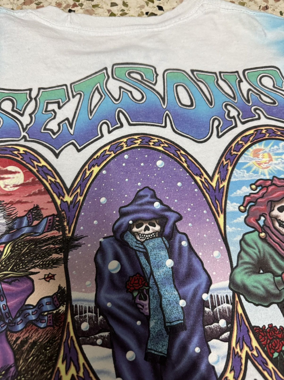 Grateful Dead × Vintage Vintage ‘01 Grateful Dead Seasons of the Dead Endless Tour Size US L / EU 52-54 / 3 - 13 Thumbnail