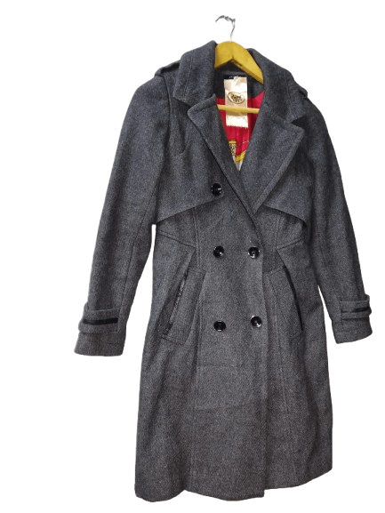 Japanese Brand Maitresse Japan Wool Long Coat Size M / US 6-8 / IT 42-44 - 3 Thumbnail