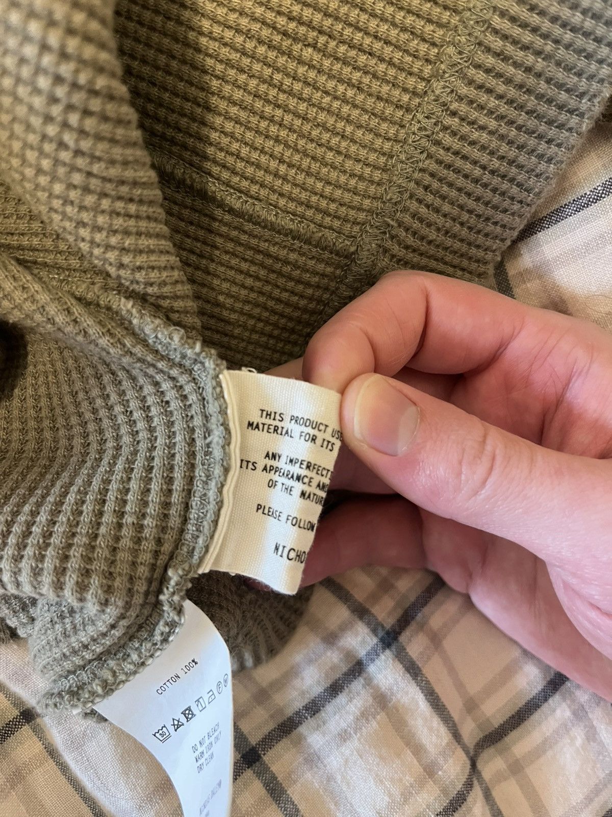 Nicholas Daley Waffle thermal - boxy Size US S / EU 44-46 / 1 - 7 Thumbnail
