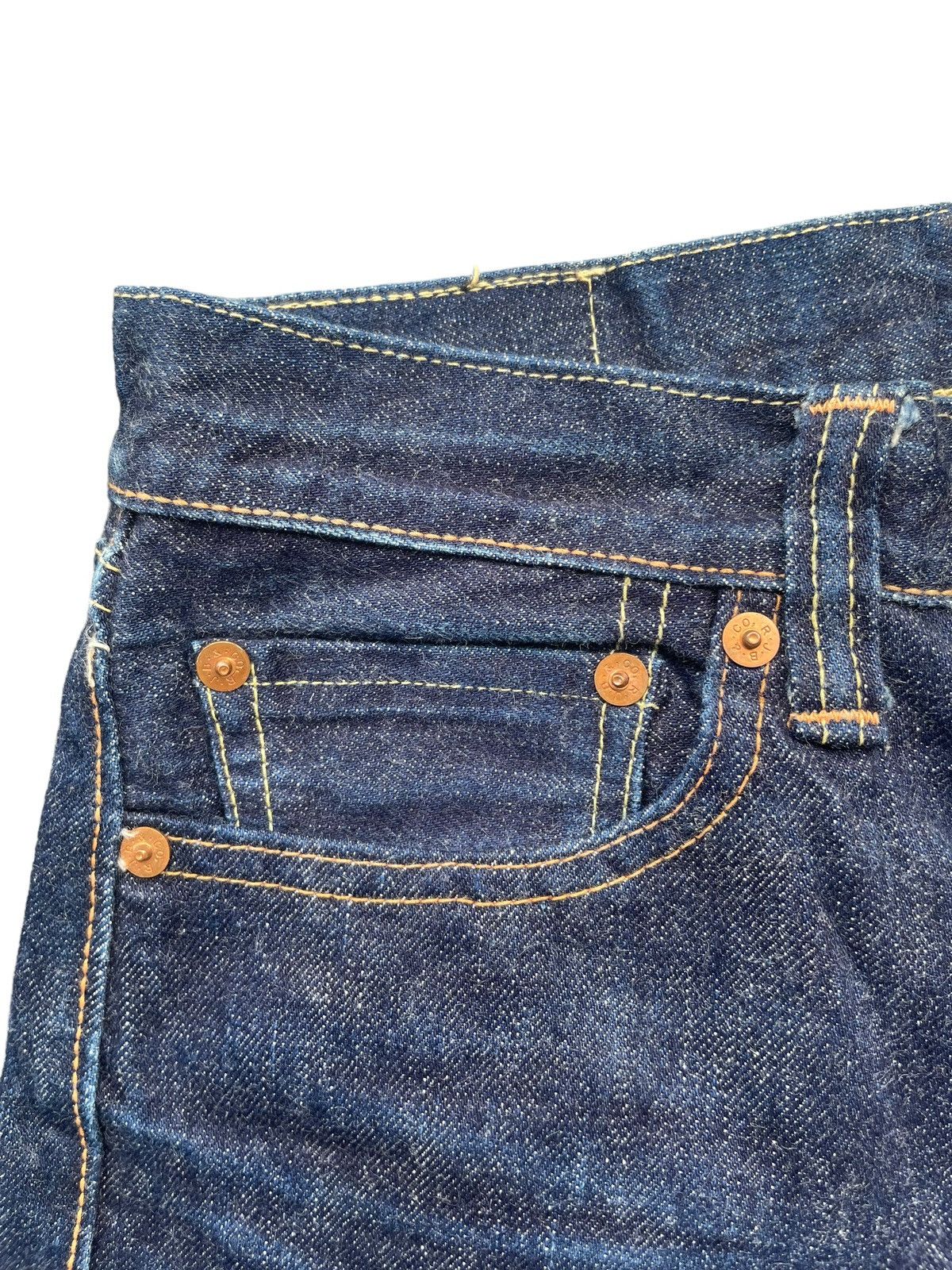The Flat Head R.J.Blues Selvedge Denim Size US 27 - 6 Thumbnail