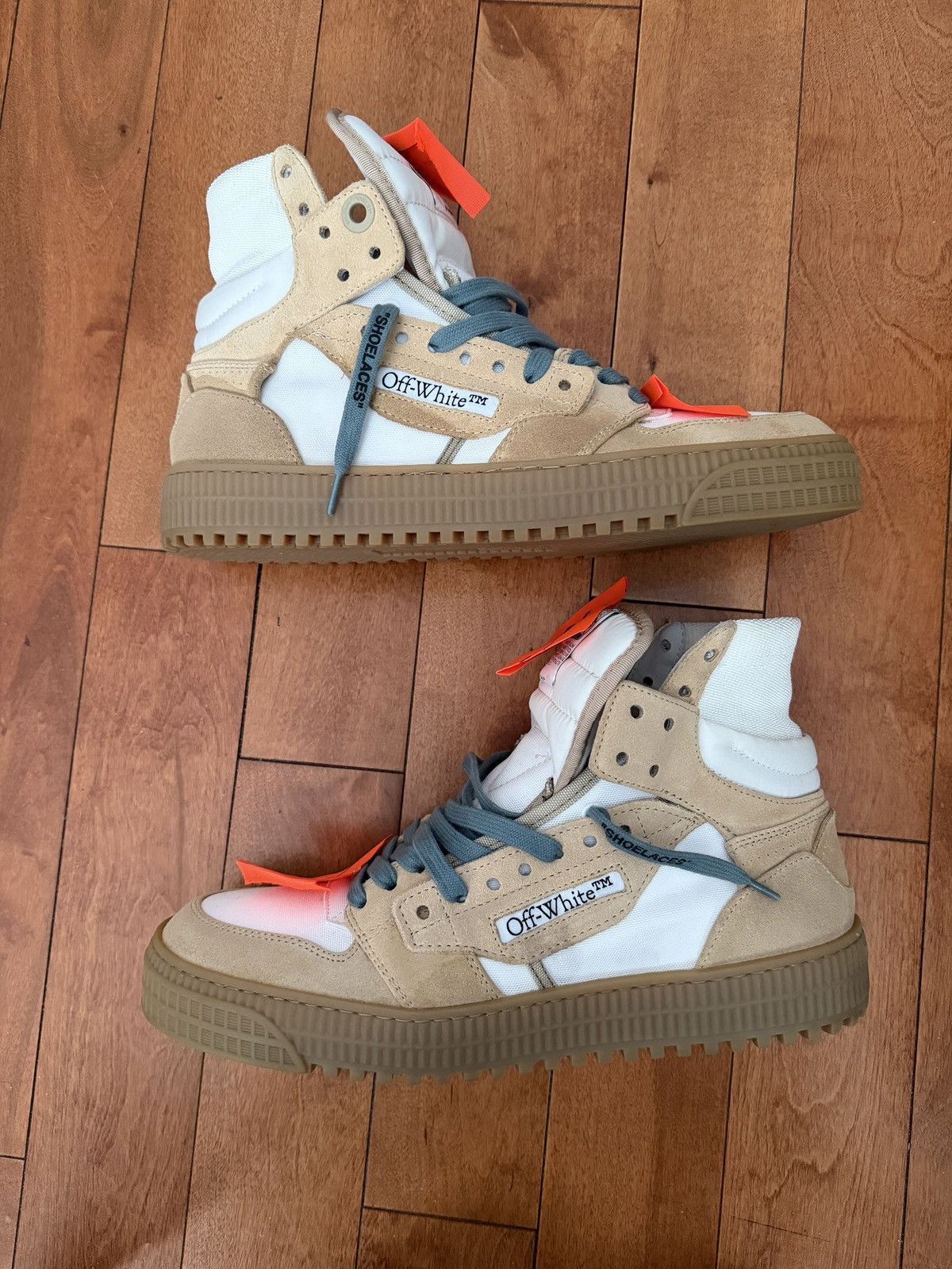 Off-White 3.0 Off-Court Lace-Up Sneakers Size US 9 / EU 42 - 1 Thumbnail