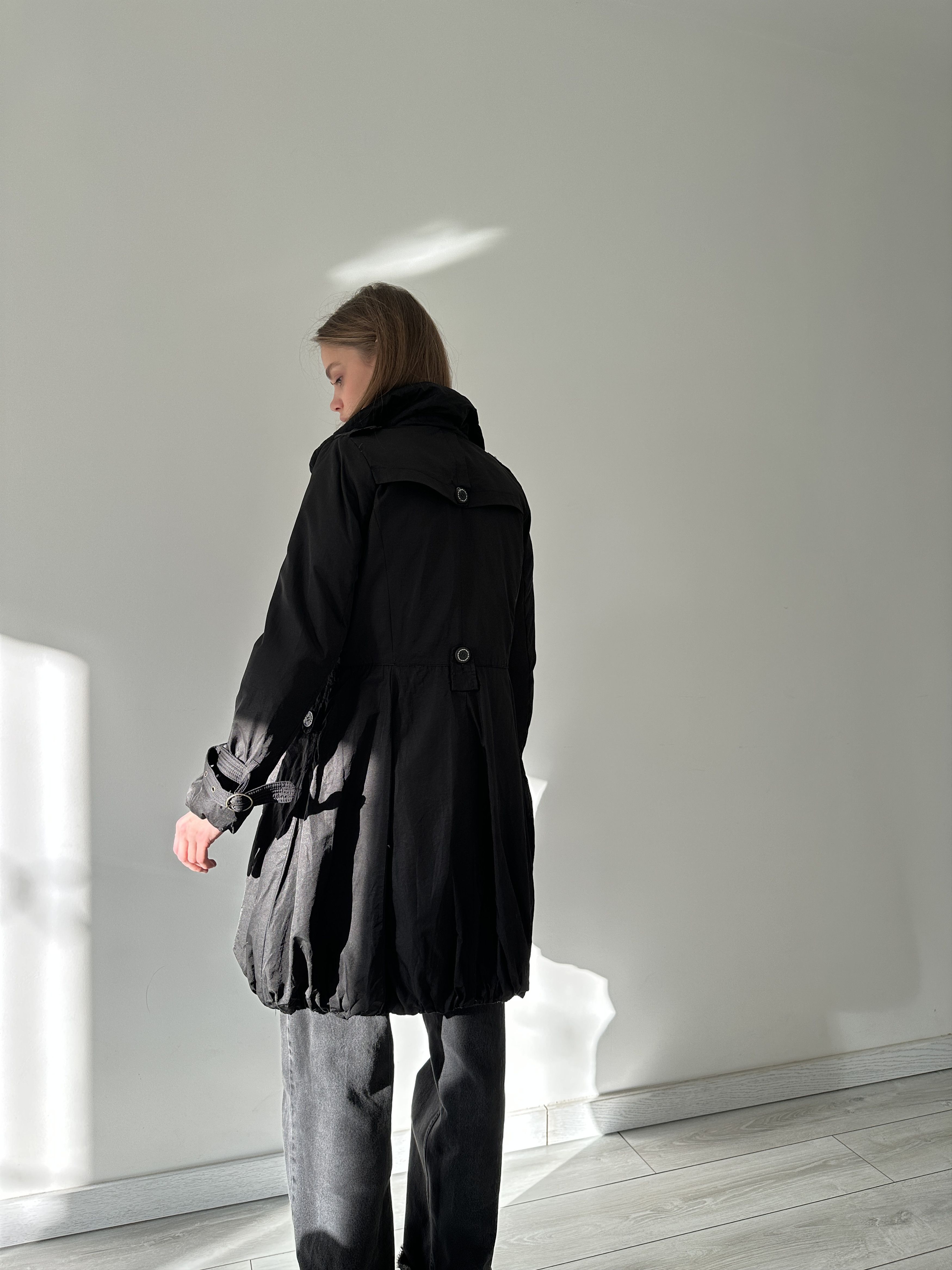 Max Mara Max Mara Black Coat Jacket Size XS / US 0-2 / IT 36-38 - 2 Thumbnail