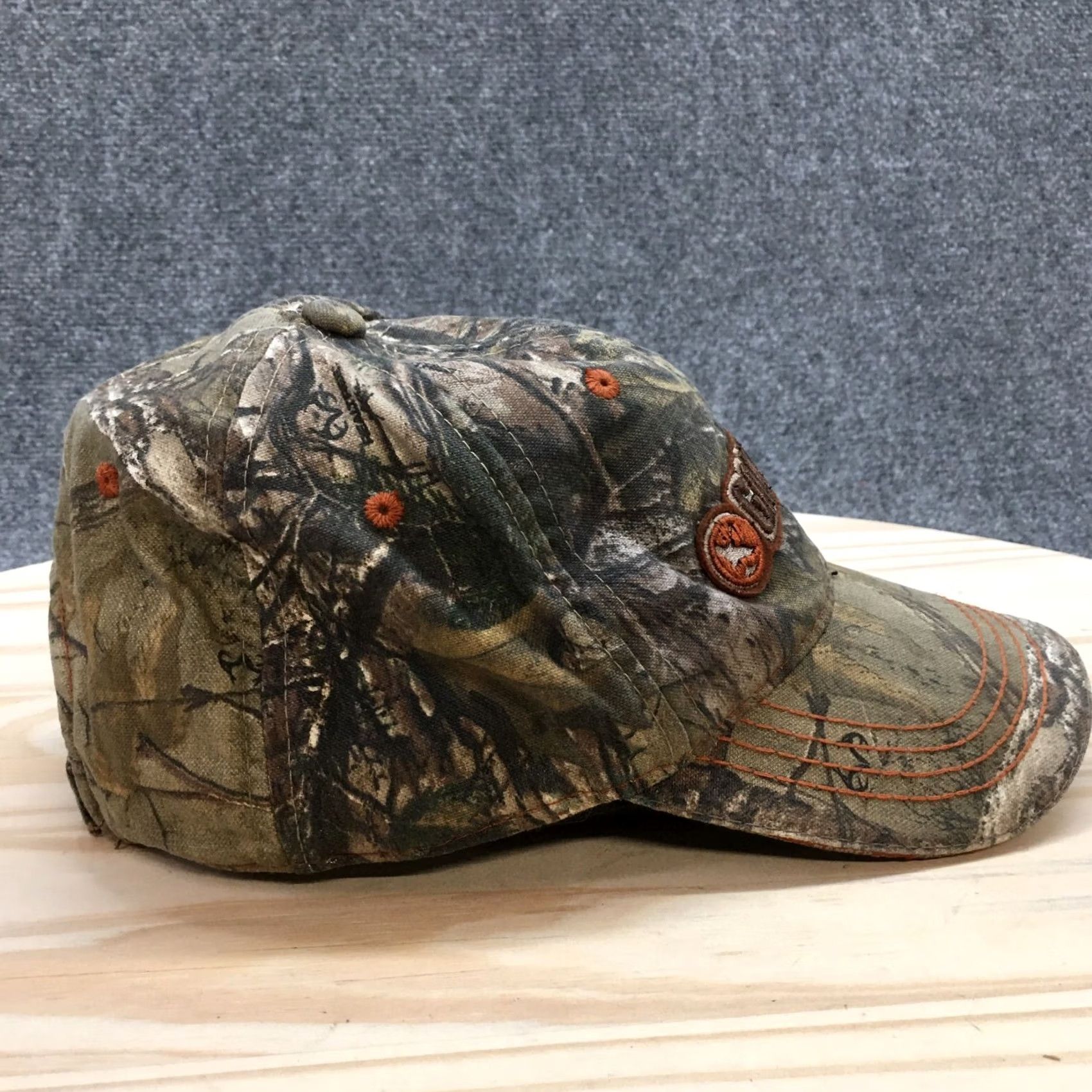 Logo 7 Outdoor Cap Baseball Hat Mens Brown One Size Embroidered Logo Size ONE SIZE - 5 Thumbnail