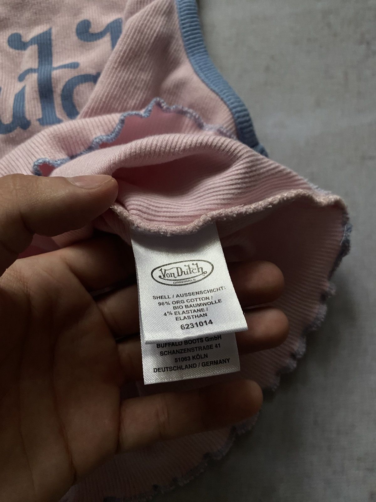 Vintage × Von Dutch Vintage Von Dutch Crop Top Y2k Cute style Size L / US 10 / IT 46 - 5 Thumbnail