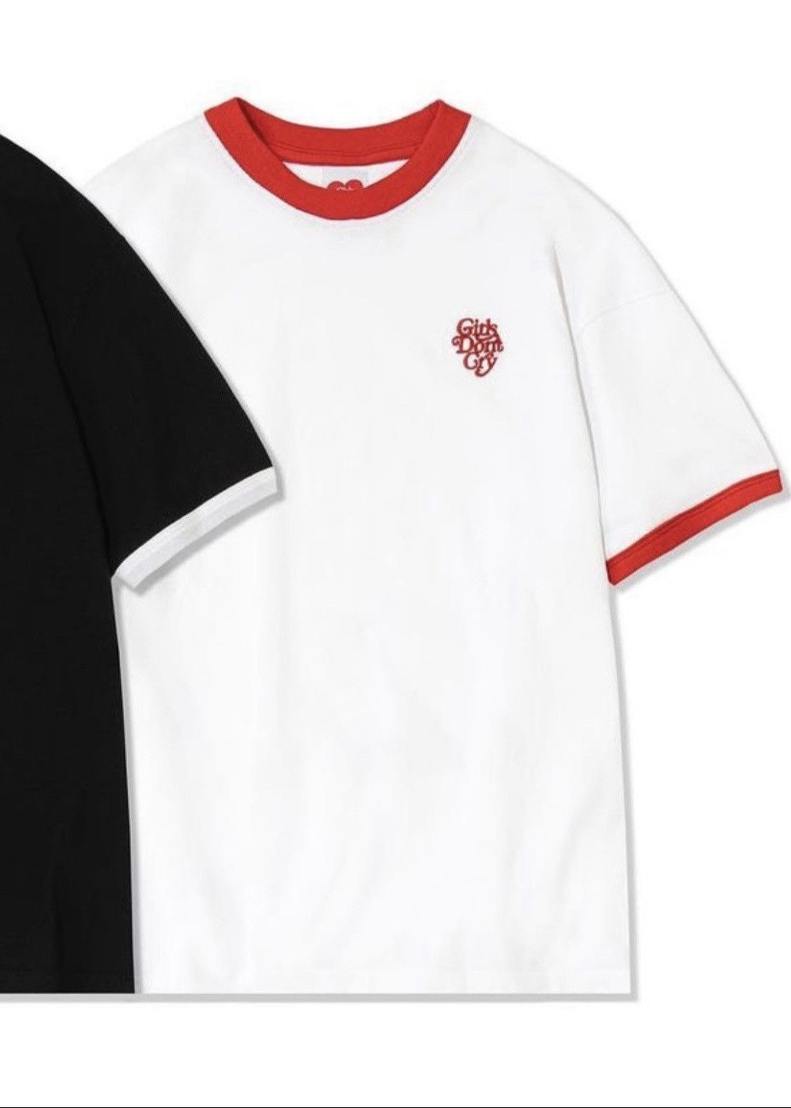 Girls Don't Cry GIRLS DON’T CRY RINGER TEE WHITE MEDIUM - LASTONE 🚨!! Size US M / EU 48-50 / 2 - 13 Thumbnail