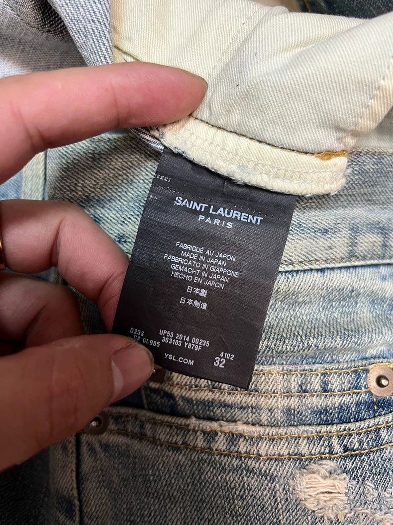 Saint Laurent Paris saint Laurent paris14 Autumn and Winter First Generation L Size US 32 / EU 48 - 4 Thumbnail