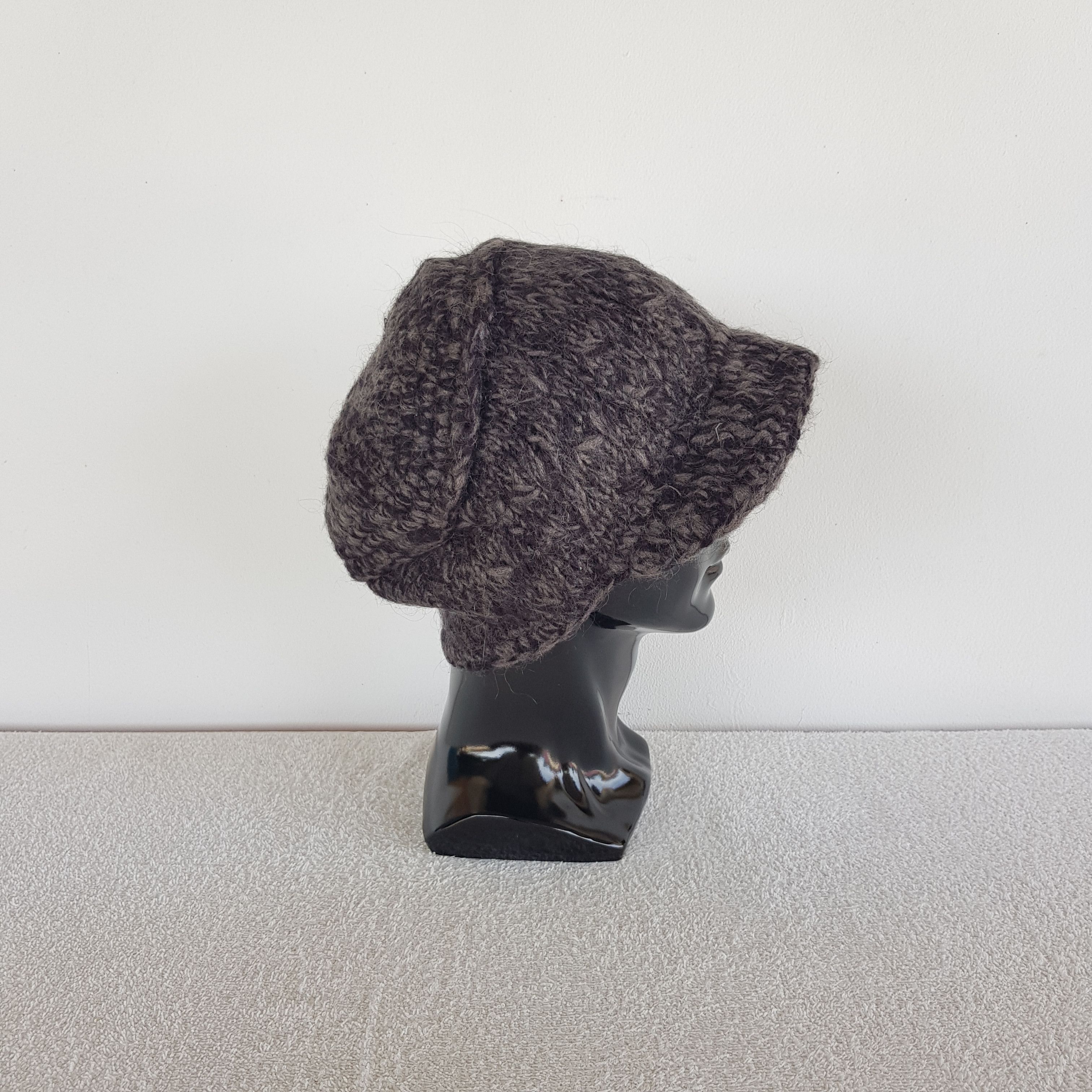 Japanese Brand Vintage NAMIKI Beanie Japanese Wool Snow Caps Ski Hats. Size ONE SIZE - 3 Thumbnail