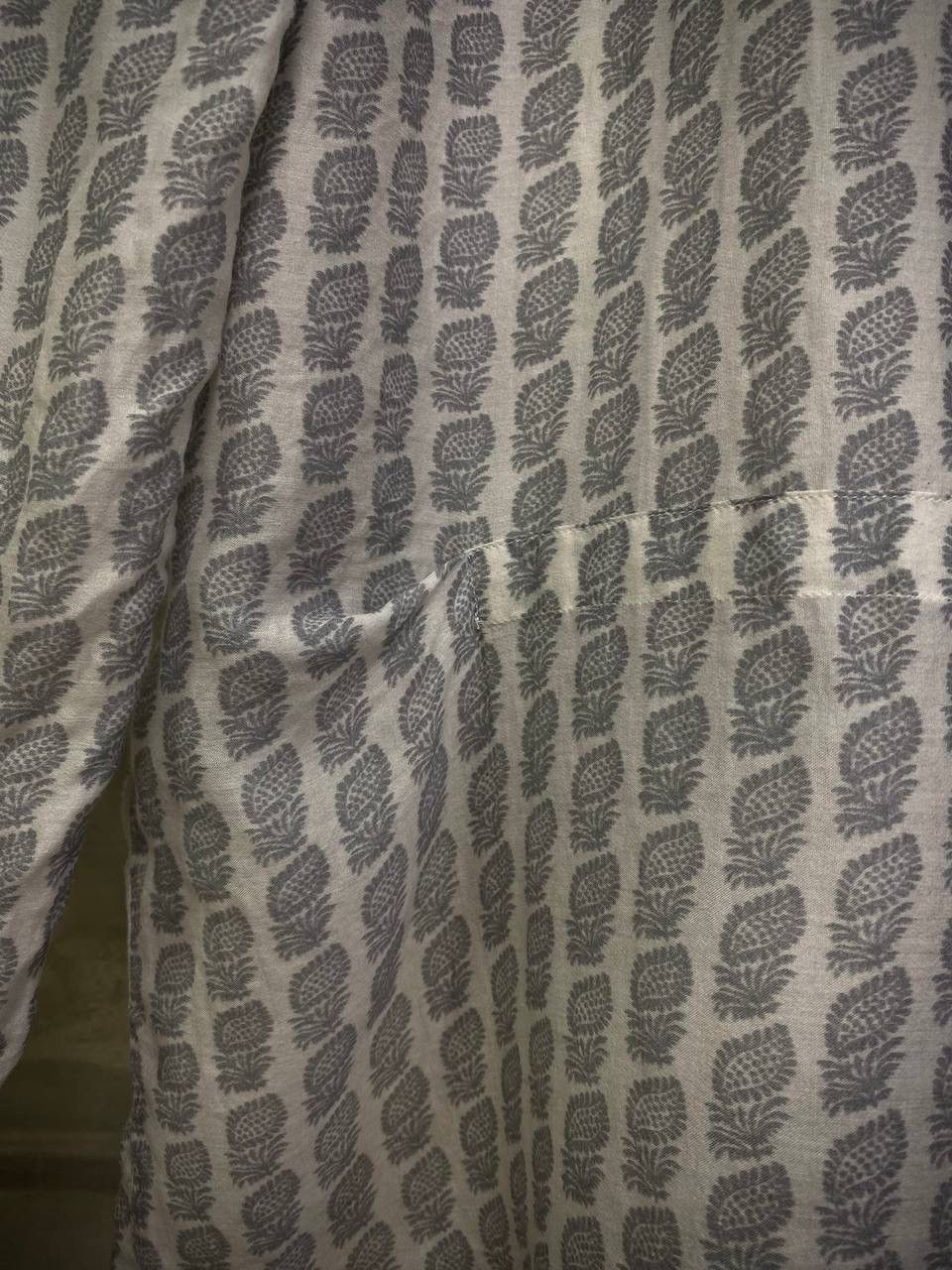 Ann Demeulemeester Fine silk shirt M Size 48S - 5 Thumbnail