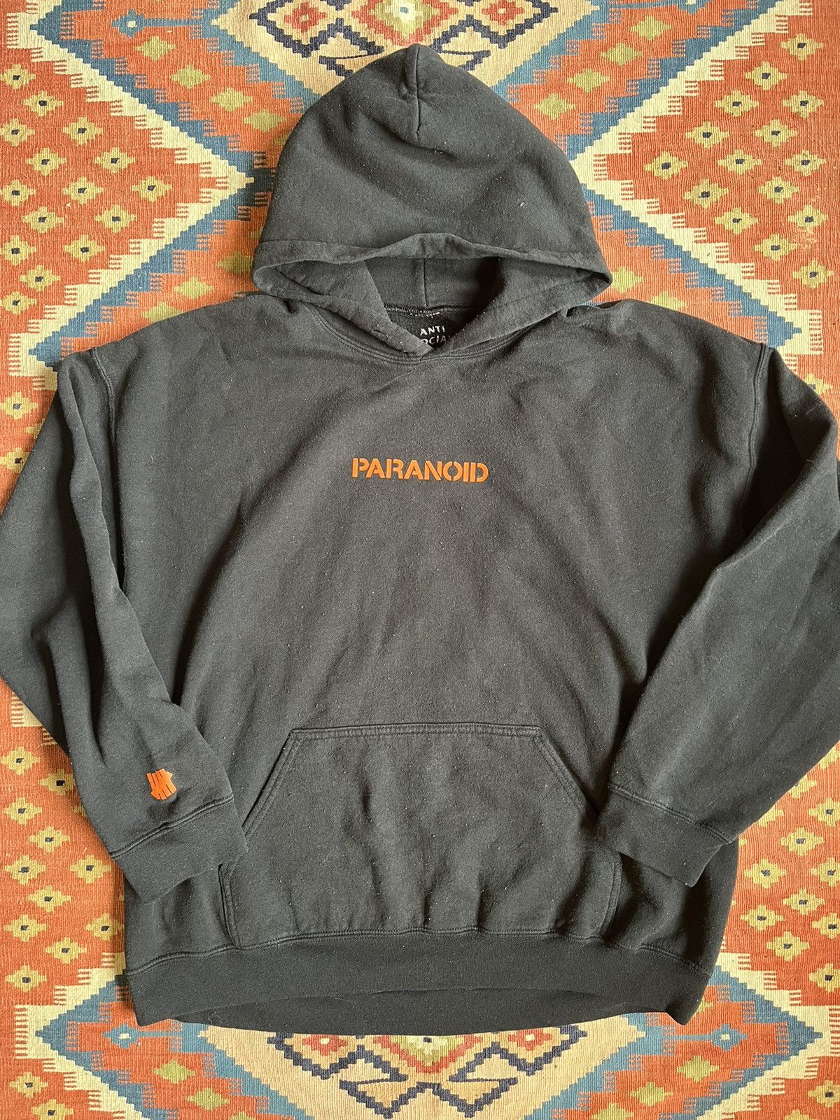 Anti social social club best sale hoodie paranoid