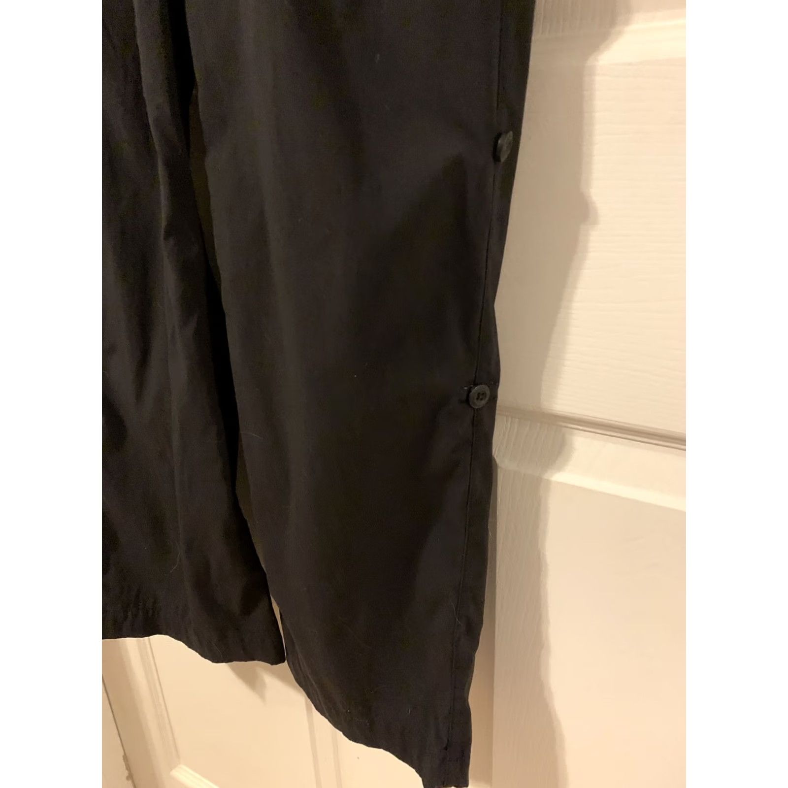 Eddie Bauer Eddie Bauer Womens Pants Black Roll Up Outdoor 4 Nylon/Spandex Light See Photos Mens? Size 27" / US 4 / IT 40 - 4 Thumbnail