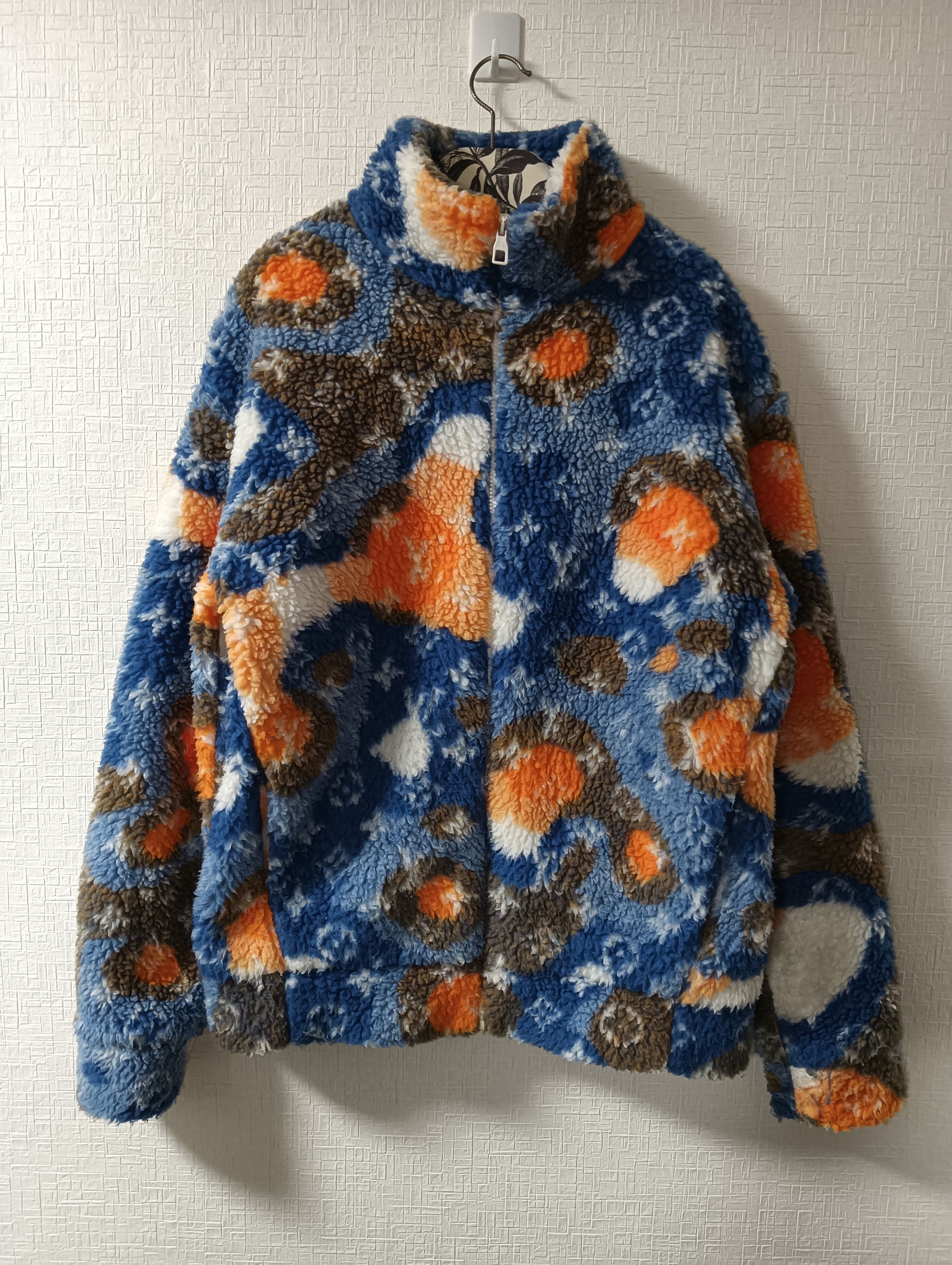 Louis Vuitton Jacquard Camo Fleece Jacket Size US L / EU 52-54 / 3 - 1 Thumbnail