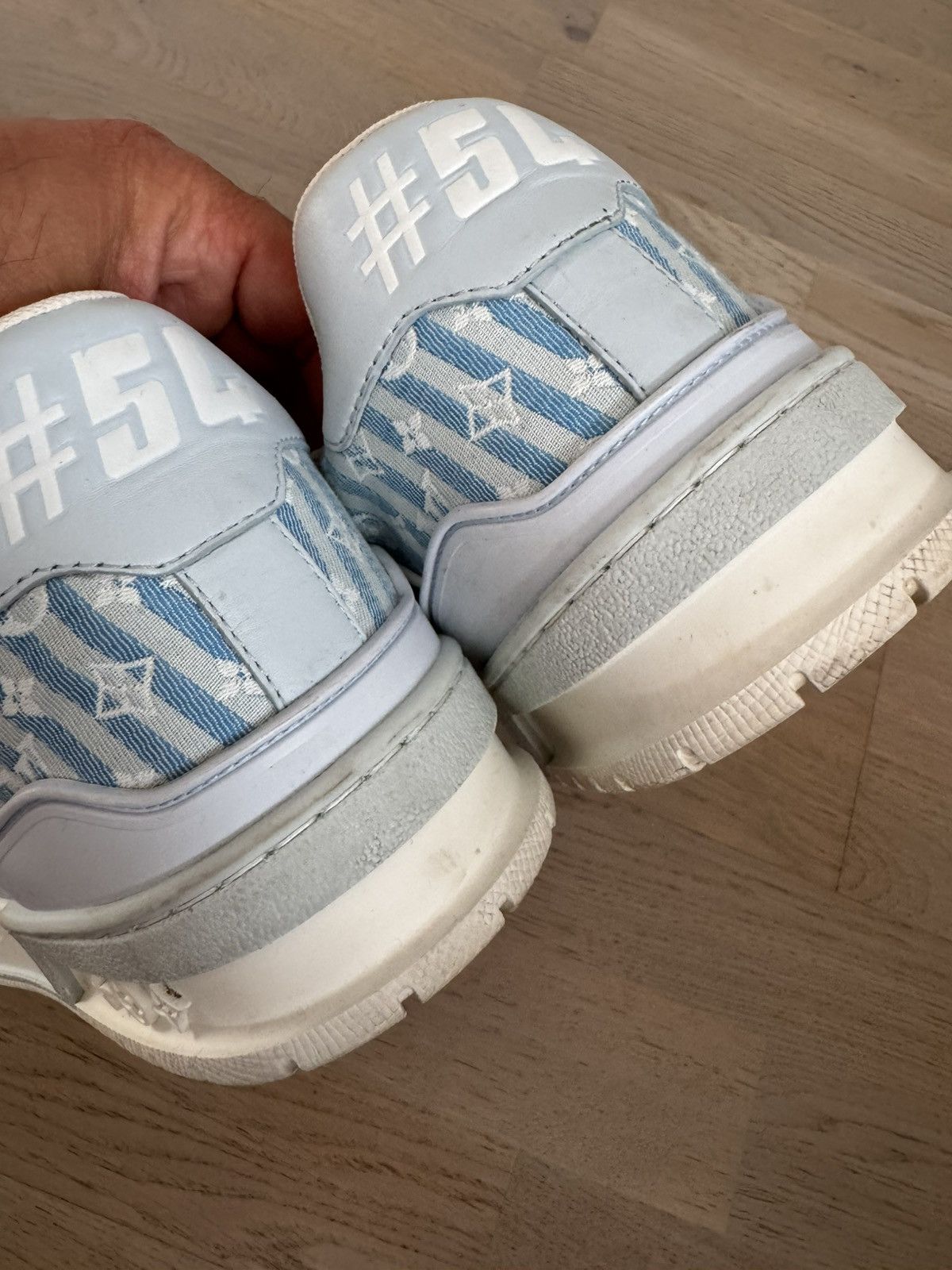 Louis Vuitton LOUIS VUITTON men sneakers MARKED SIZE UK 7 know your LV fit Size US 8.5 / EU 41-42 - 5 Thumbnail