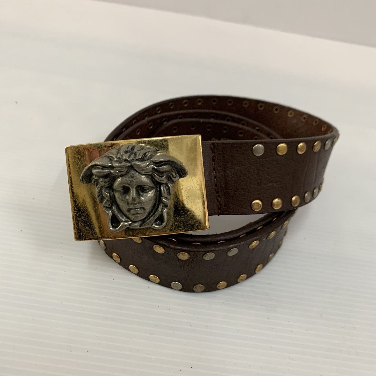 Versace Gianni Versace Leather Belts Limited Size 36 - 2 Thumbnail