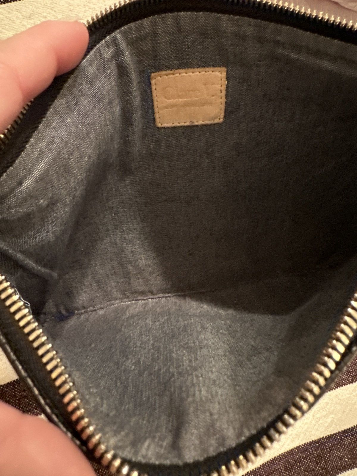 Clare V. Clare V. Textured Clutch with Tabs Size ONE SIZE - 7 Thumbnail