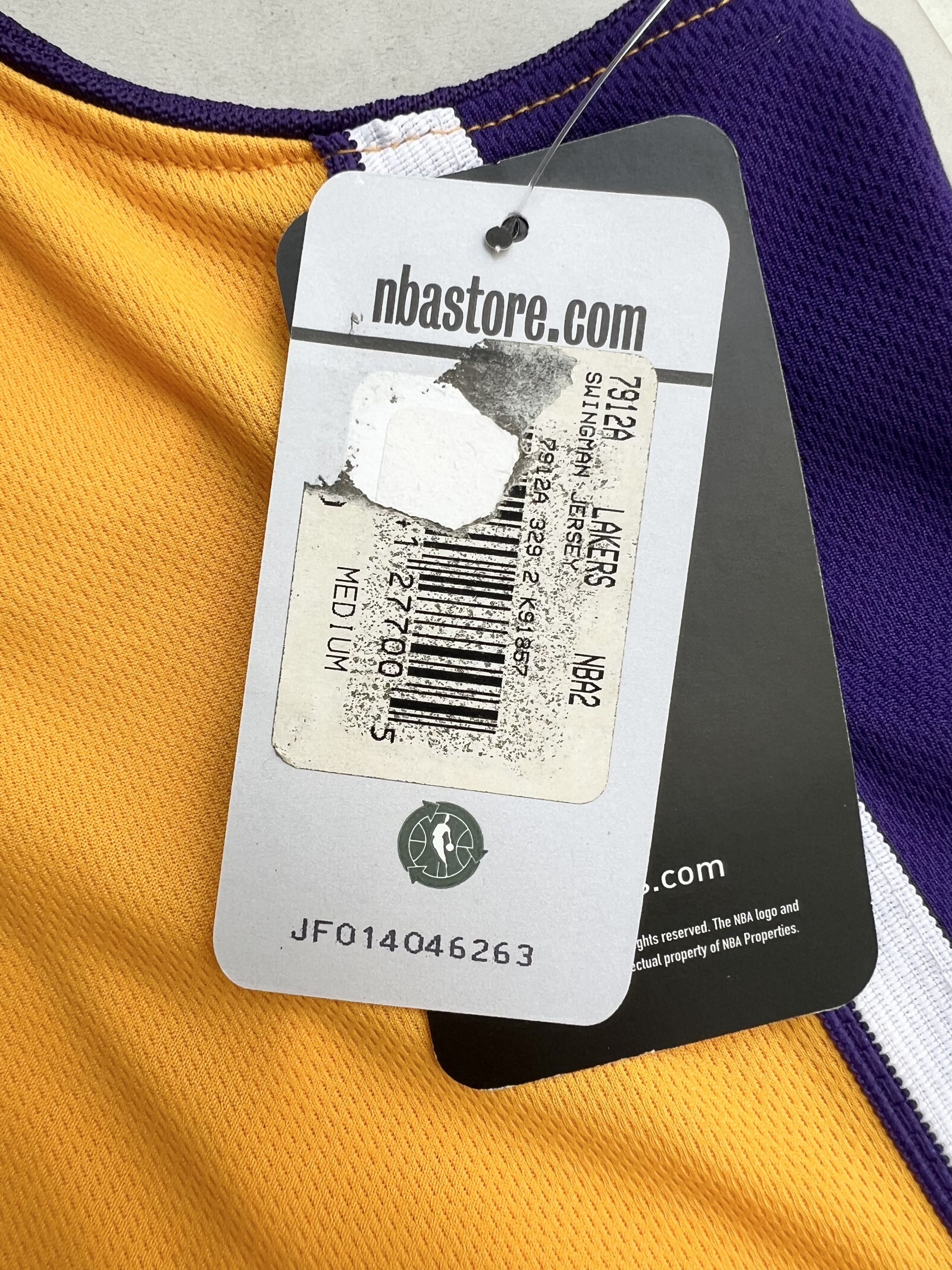 Adidas × NBA Dwight Howard Los Angeles Lakers Adidas Gold Swingman Jersey Size US M / EU 48-50 / 2 - 5 Thumbnail
