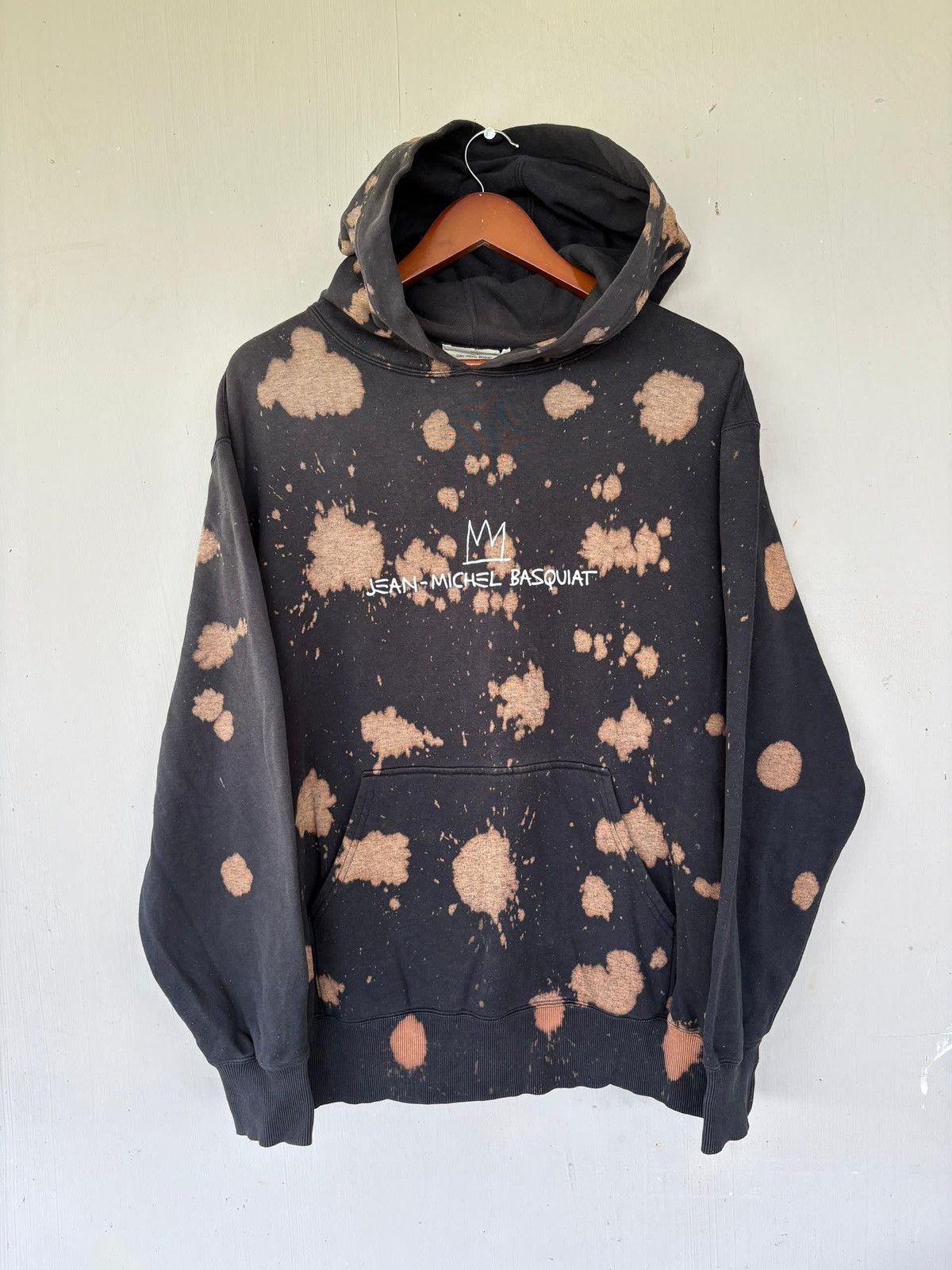 Jean-Michel Basquiat VTG Jean Michel Basquiat MilesDavisAllStar Hoodies Acid Wash Size US L / EU 52-54 / 3 - 1 Thumbnail