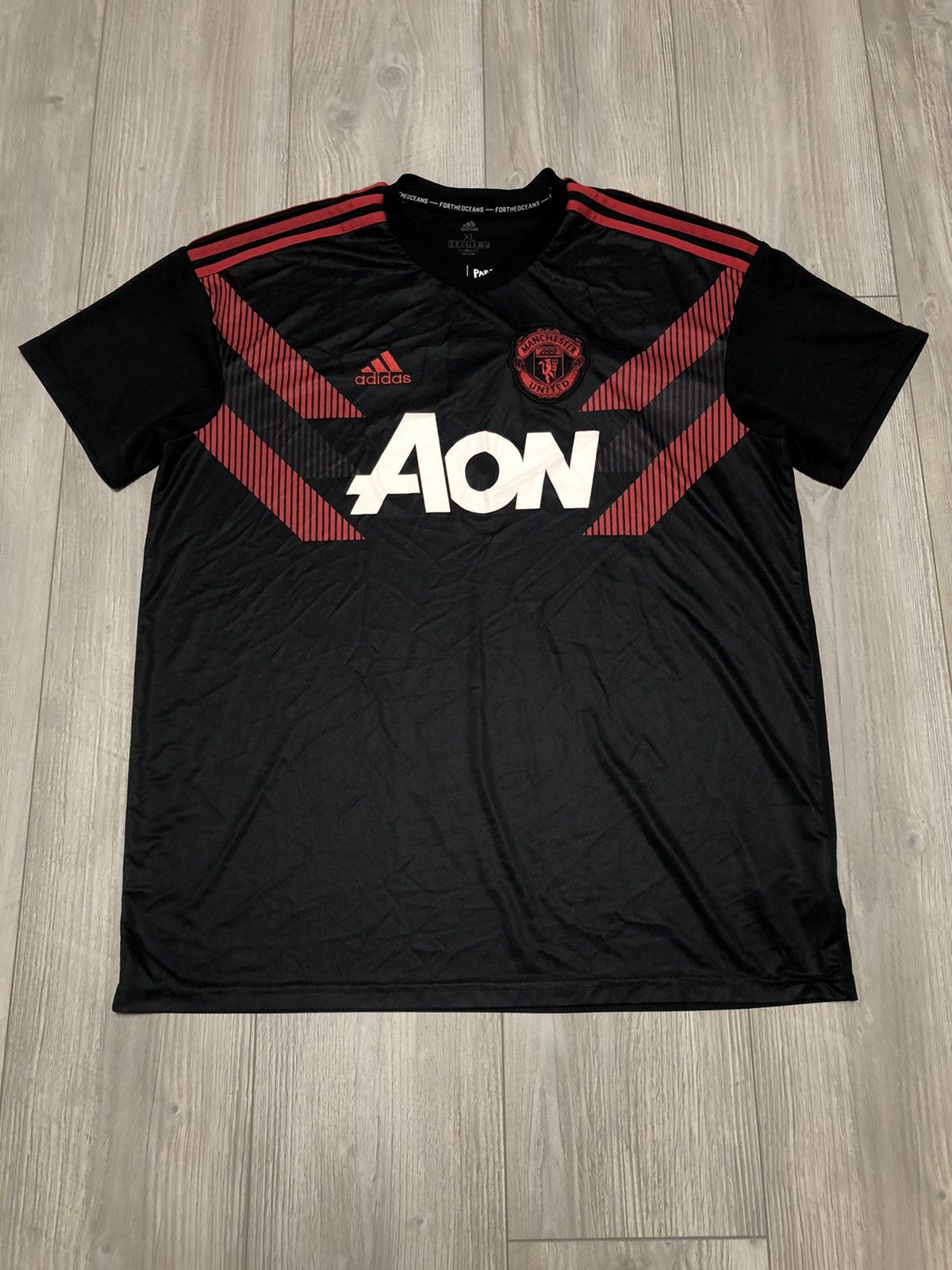 Adidas ADIDAS x Parley Manchester United 2018 Pre-Match Jersey Size US XL / EU 56 / 4 - 1 Thumbnail