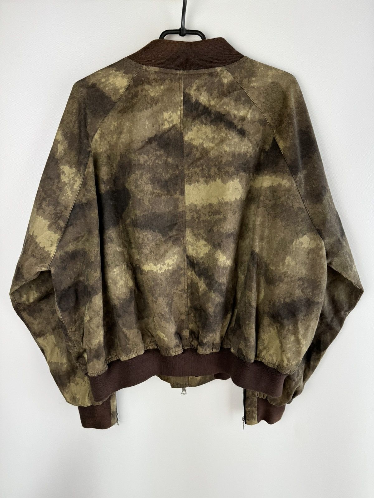 Represent Clo. Represent Clo Wax Bomber Jacket Size L Size US L / EU 52-54 / 3 - 2 Thumbnail