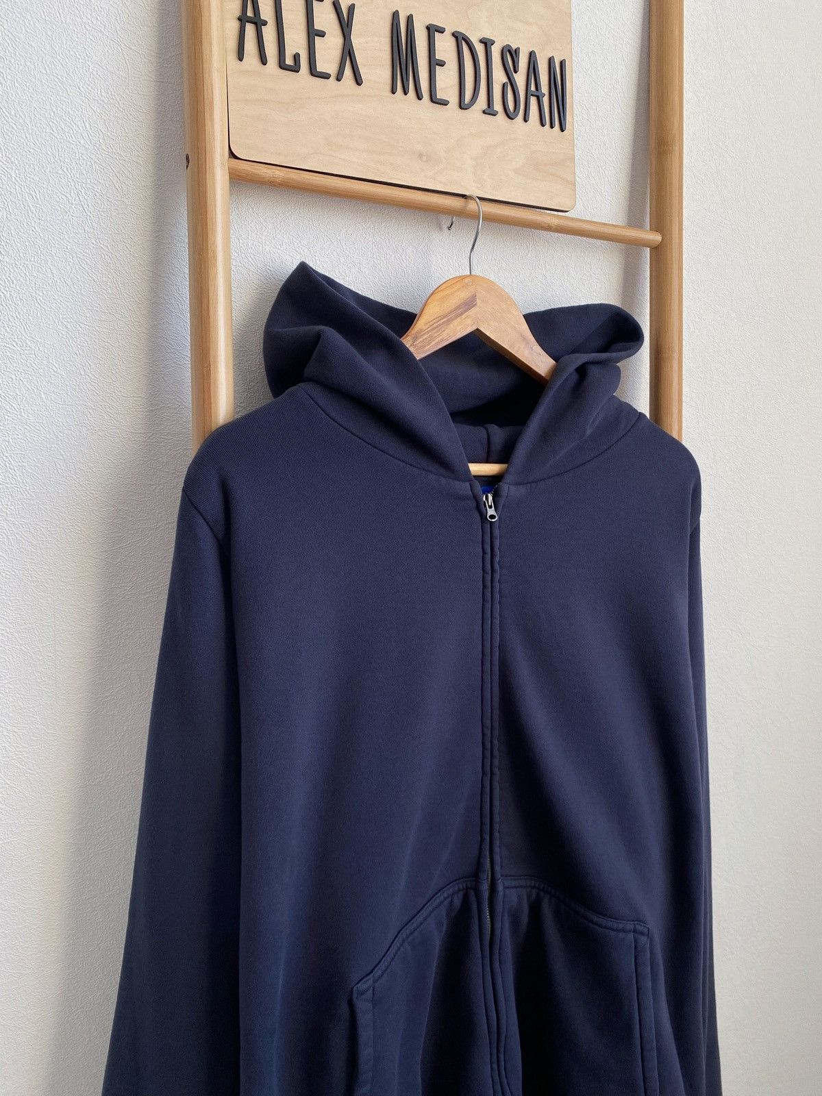 Balenciaga × Gap × Kanye West Yeezy Gap engineered by Balenciaga Zip Up Hoodie Size US XL / EU 56 / 4 - 4 Thumbnail