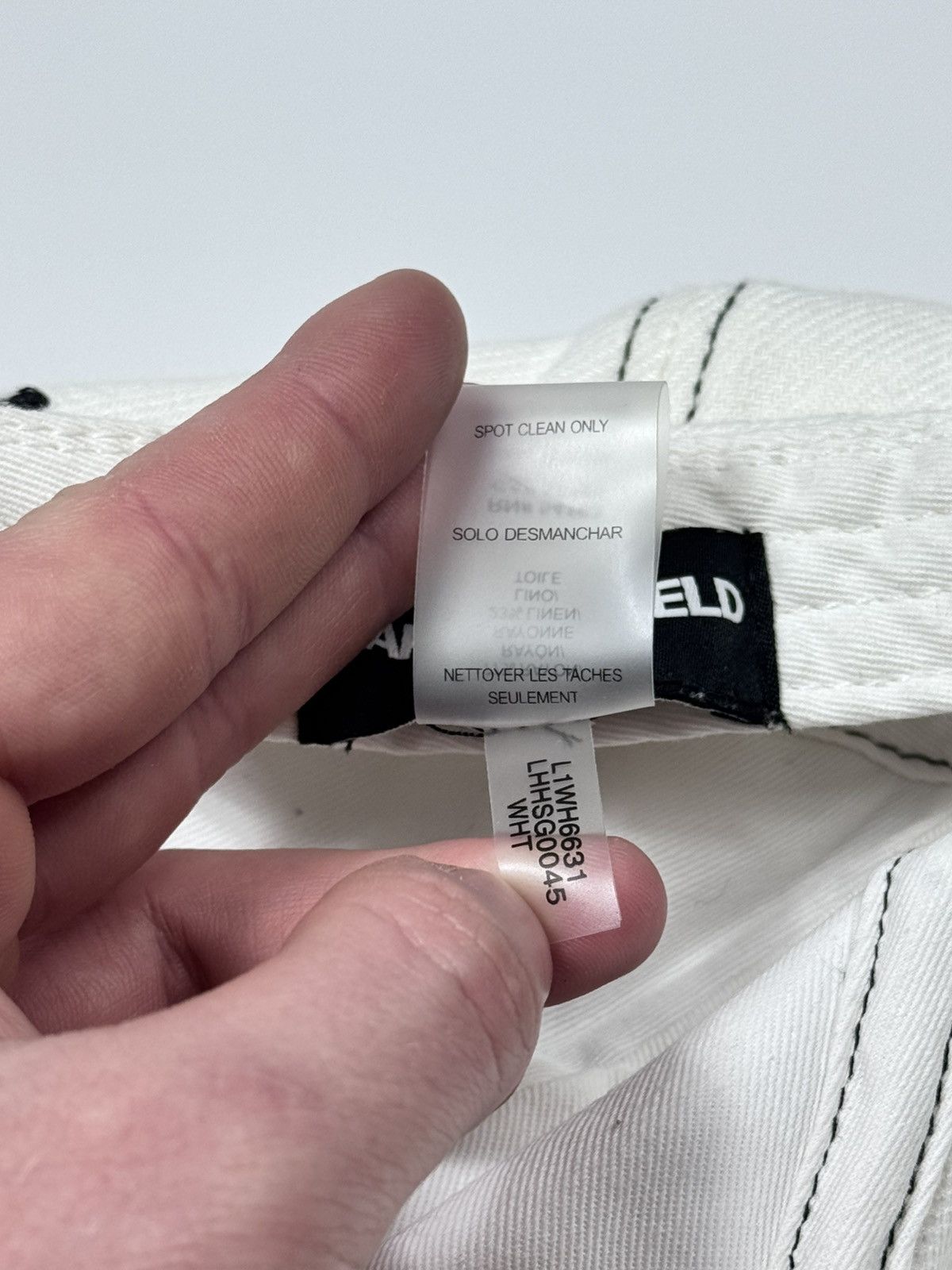 Karl Lagerfeld Karl Lagerfeld Cat Hat Cap Size ONE SIZE - 8 Thumbnail