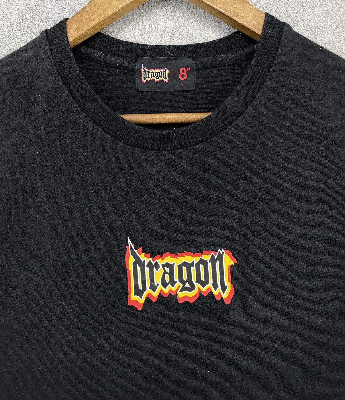 Band Tees G-Dragon 8 Logo Black Tee Size US L / EU 52-54 / 3 - 1 Thumbnail