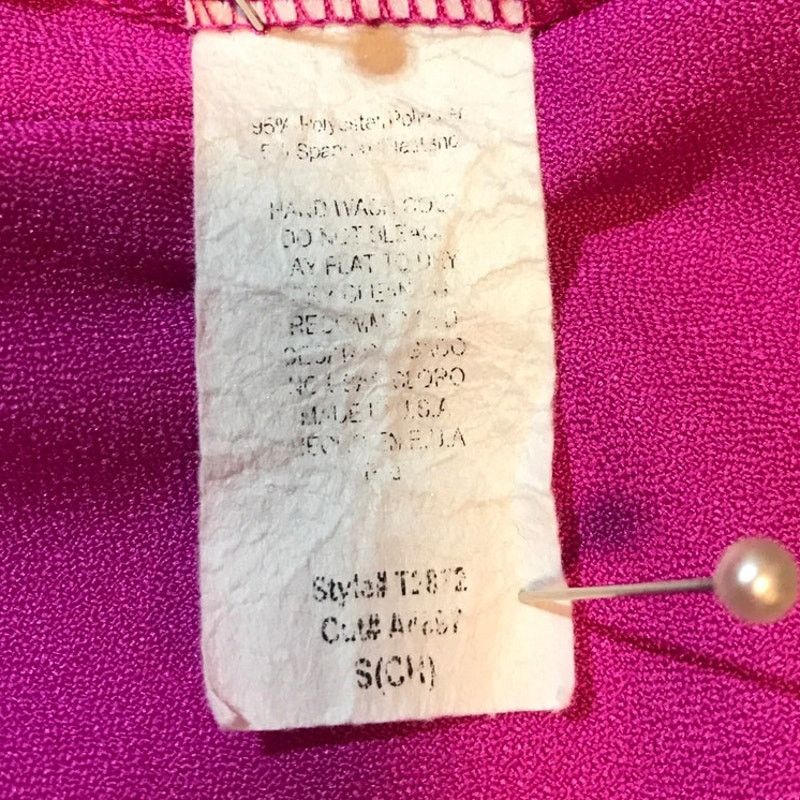 Other The Mint Julep Boutique Y2K Magenta Mock Neck Sleeveless S Size S / US 4 / IT 40 - 5 Thumbnail