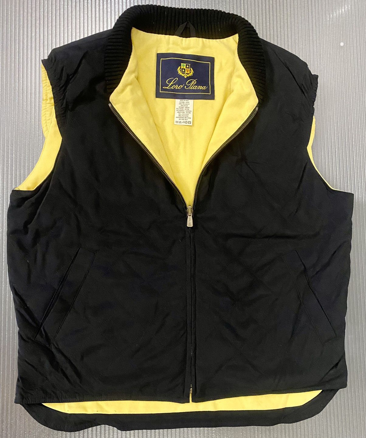 Loro Piana Loro Piana 🇮🇹 Dark Blue Twenty K Quilted Vest M Gilet VGC Size US M / EU 48-50 / 2 - 1 Thumbnail