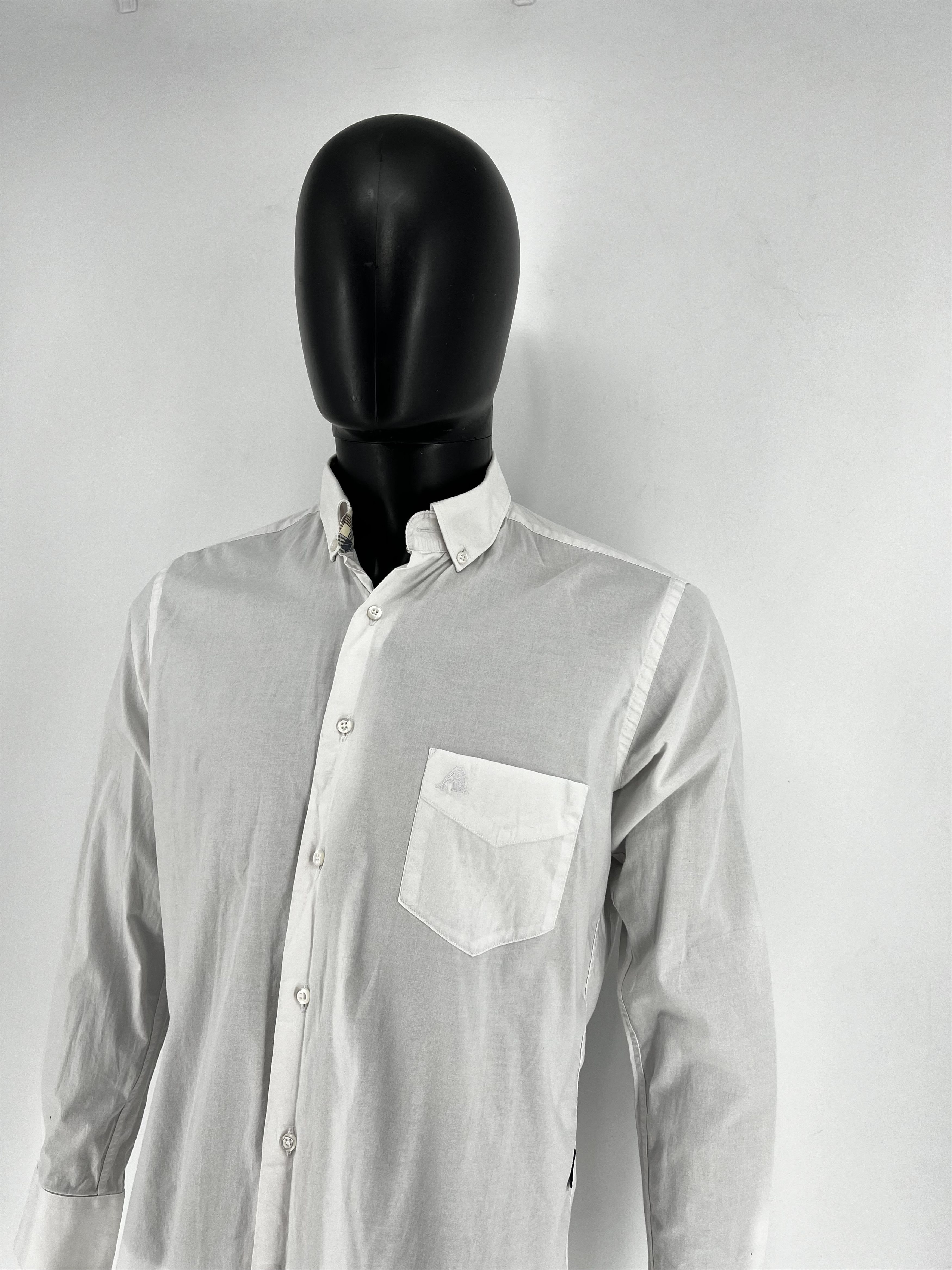Aquascutum Mens Shirt Long Sleeve Aquascutum Vintage Size XL Size US XS / EU 42 / 0 - 4 Thumbnail