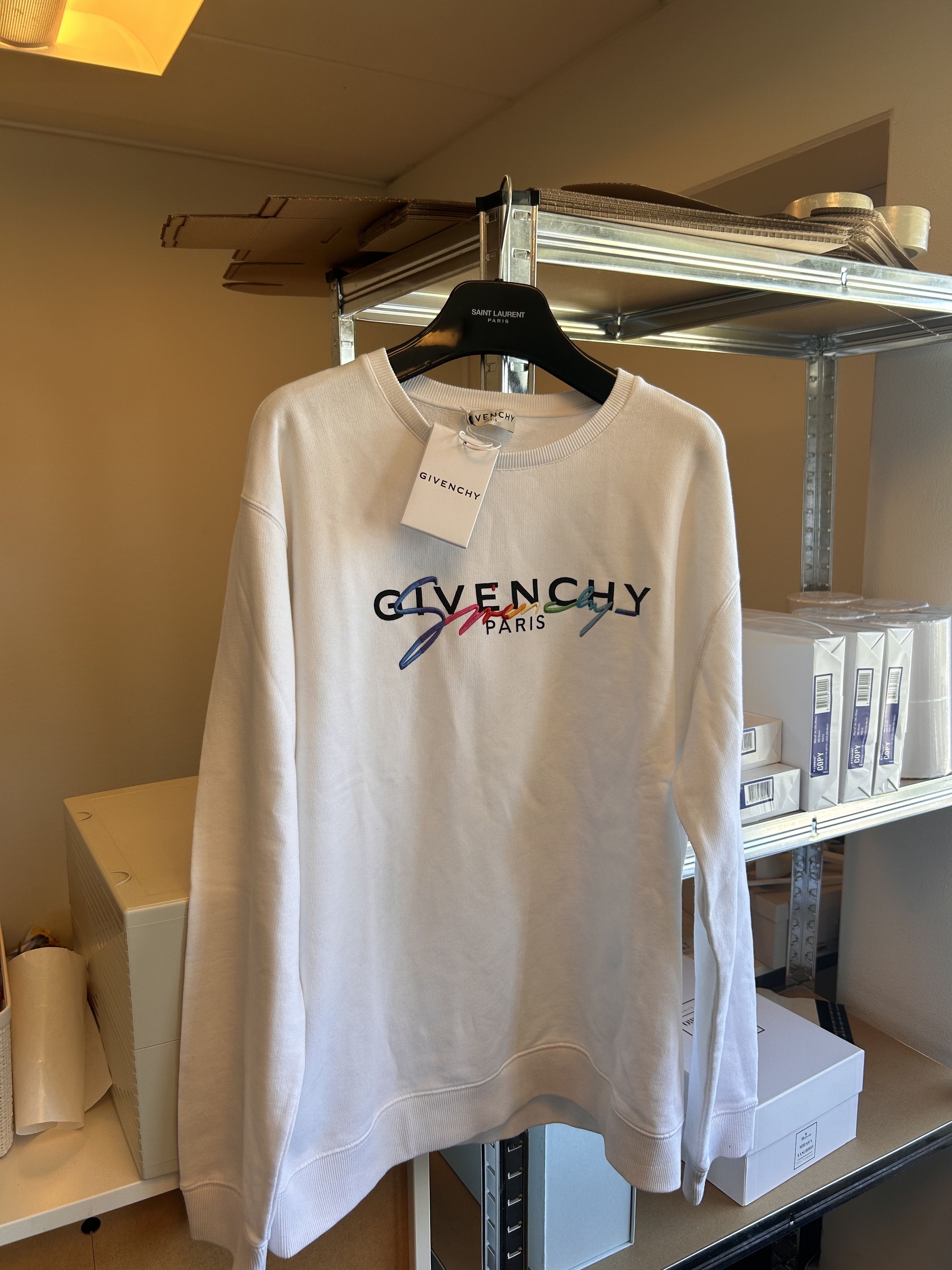 Givenchy Givenchy Rainbow Signature Sweatshirt Size US XXL / EU 58 / 5 - 1 Thumbnail