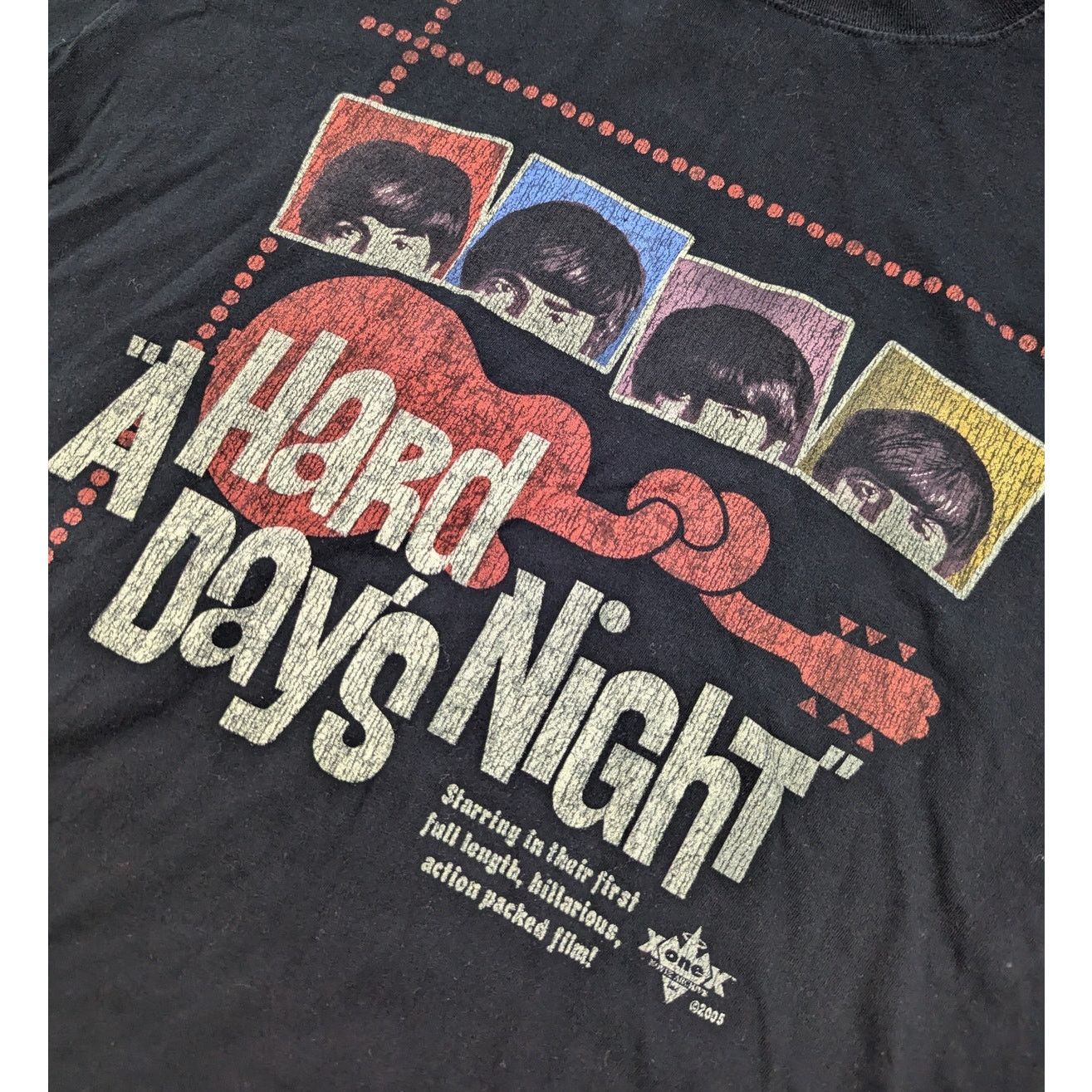 Band Tees × Vintage 2005 The Beatles A Hard Days Night Movie promo t-shirt Size US L / EU 52-54 / 3 - 3 Thumbnail