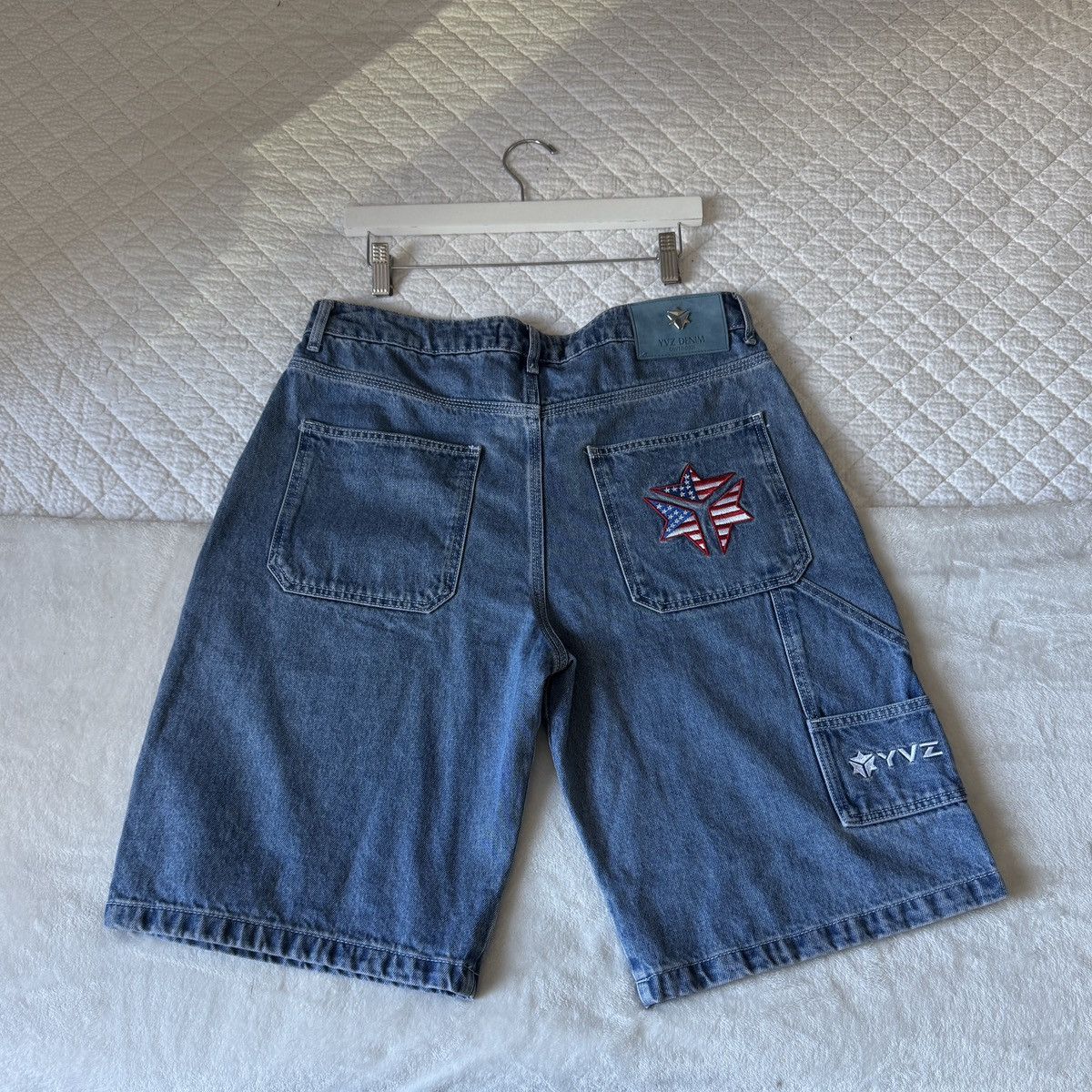 Other YVZ Baggy Jean Shorts Size US 32 / EU 48 - 1 Thumbnail